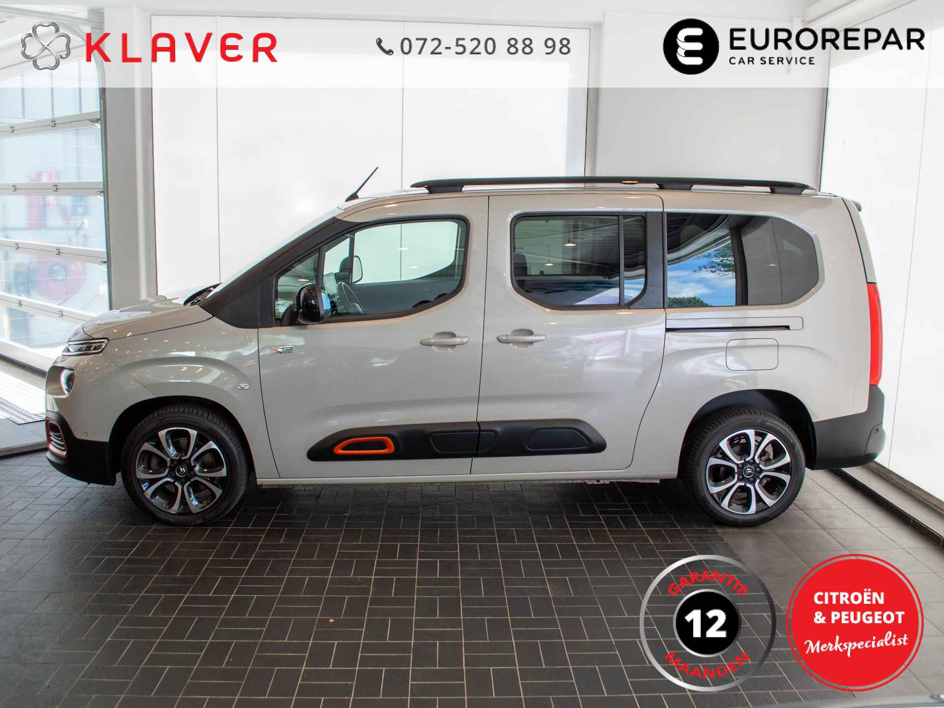 Citroen Berlingo  130PK Shine XL Automaat | 7 Pers | Stoelverw | Dodehoek | Camera - 4/45