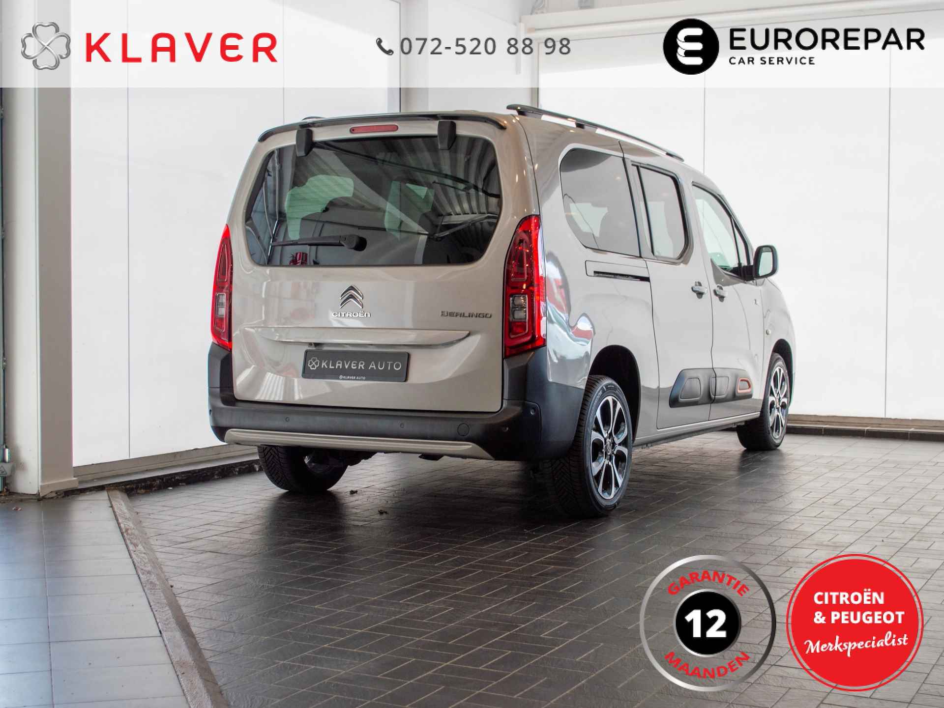 Citroen Berlingo  130PK Shine XL Automaat | 7 Pers | Stoelverw | Dodehoek | Camera - 6/45