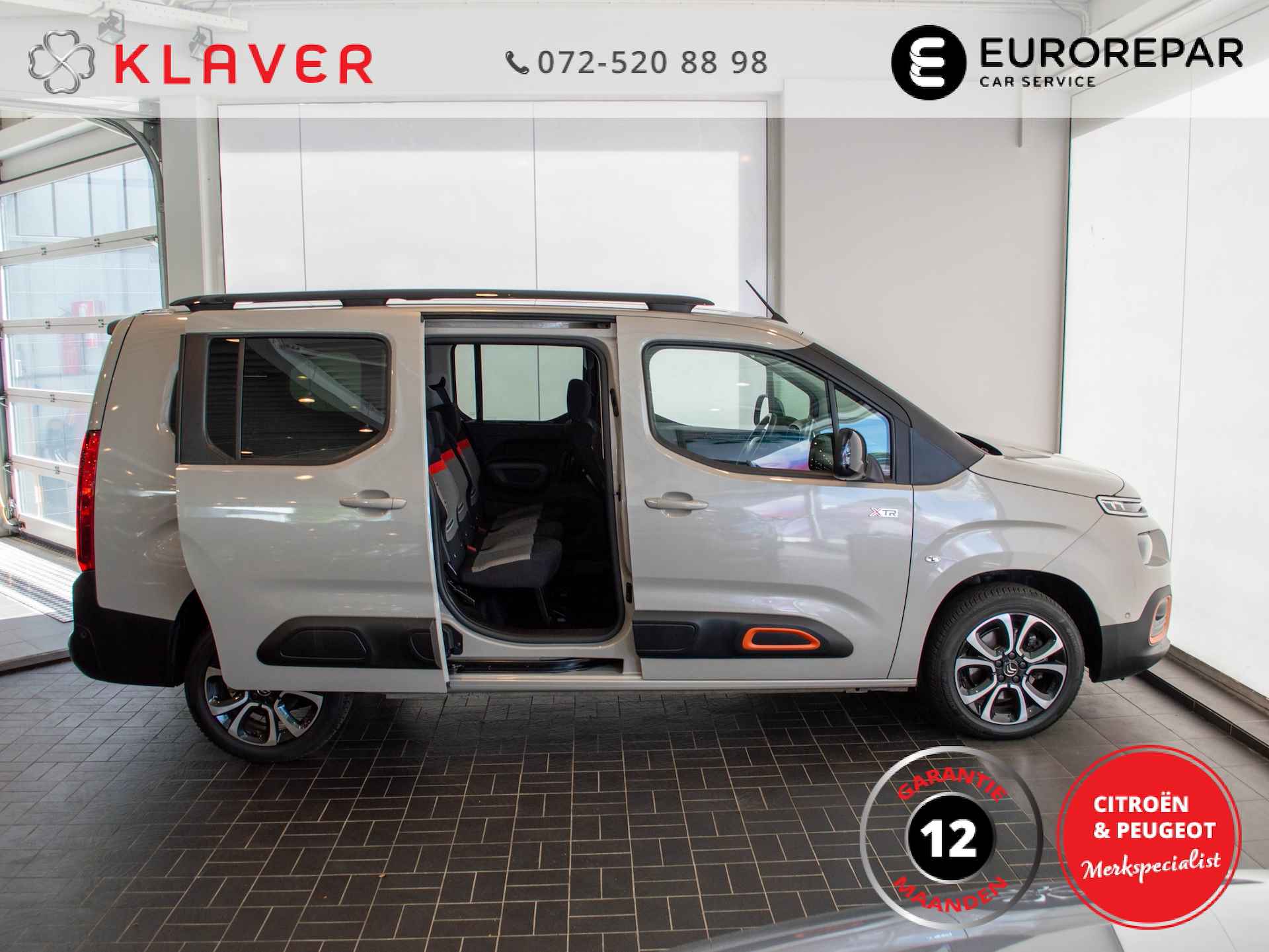 Citroen Berlingo  130PK Shine XL Automaat | 7 Pers | Stoelverw | Dodehoek | Camera - 9/45