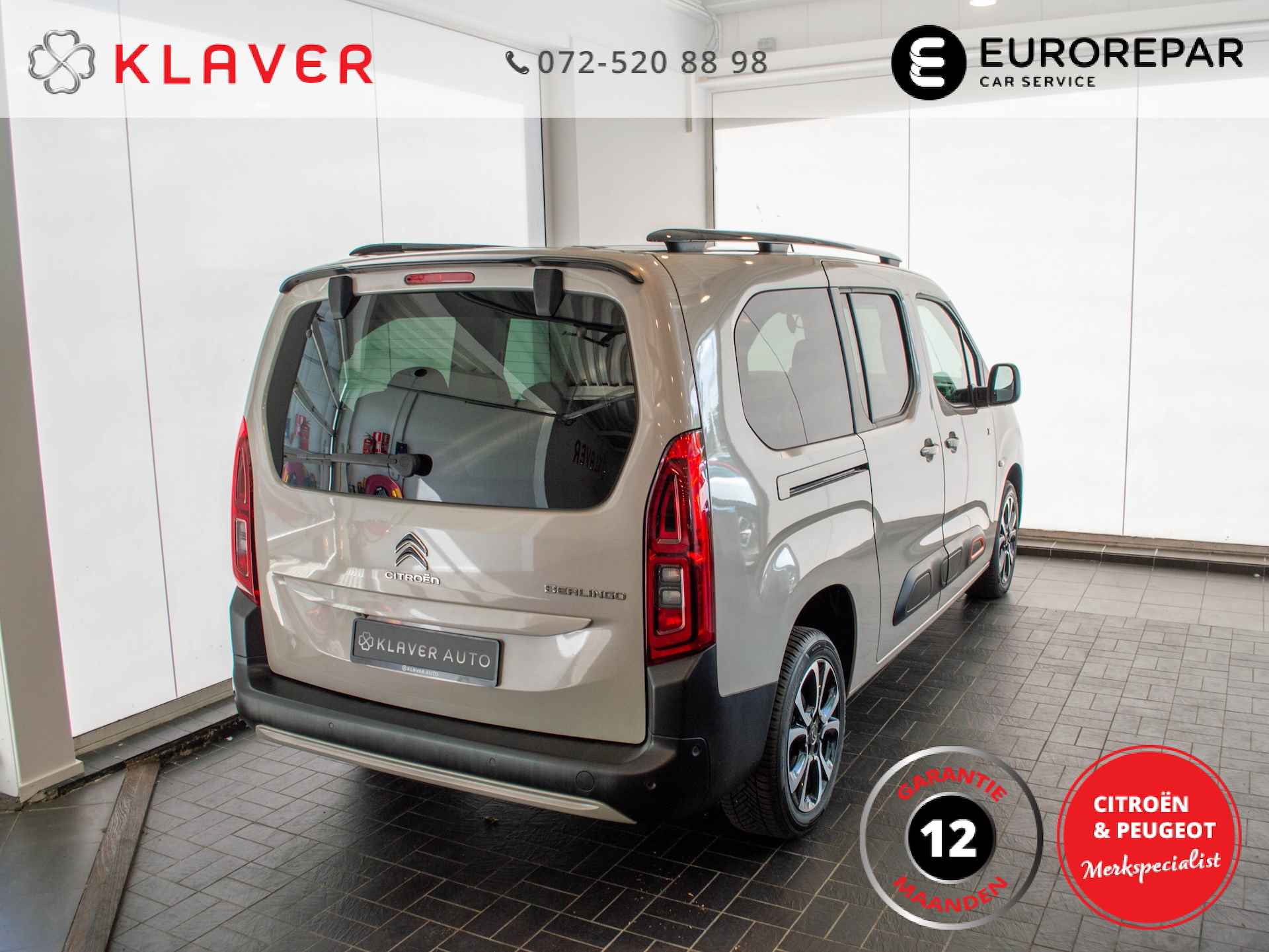 Citroen Berlingo  130PK Shine XL Automaat | 7 Pers | Stoelverw | Dodehoek | Camera - 11/45