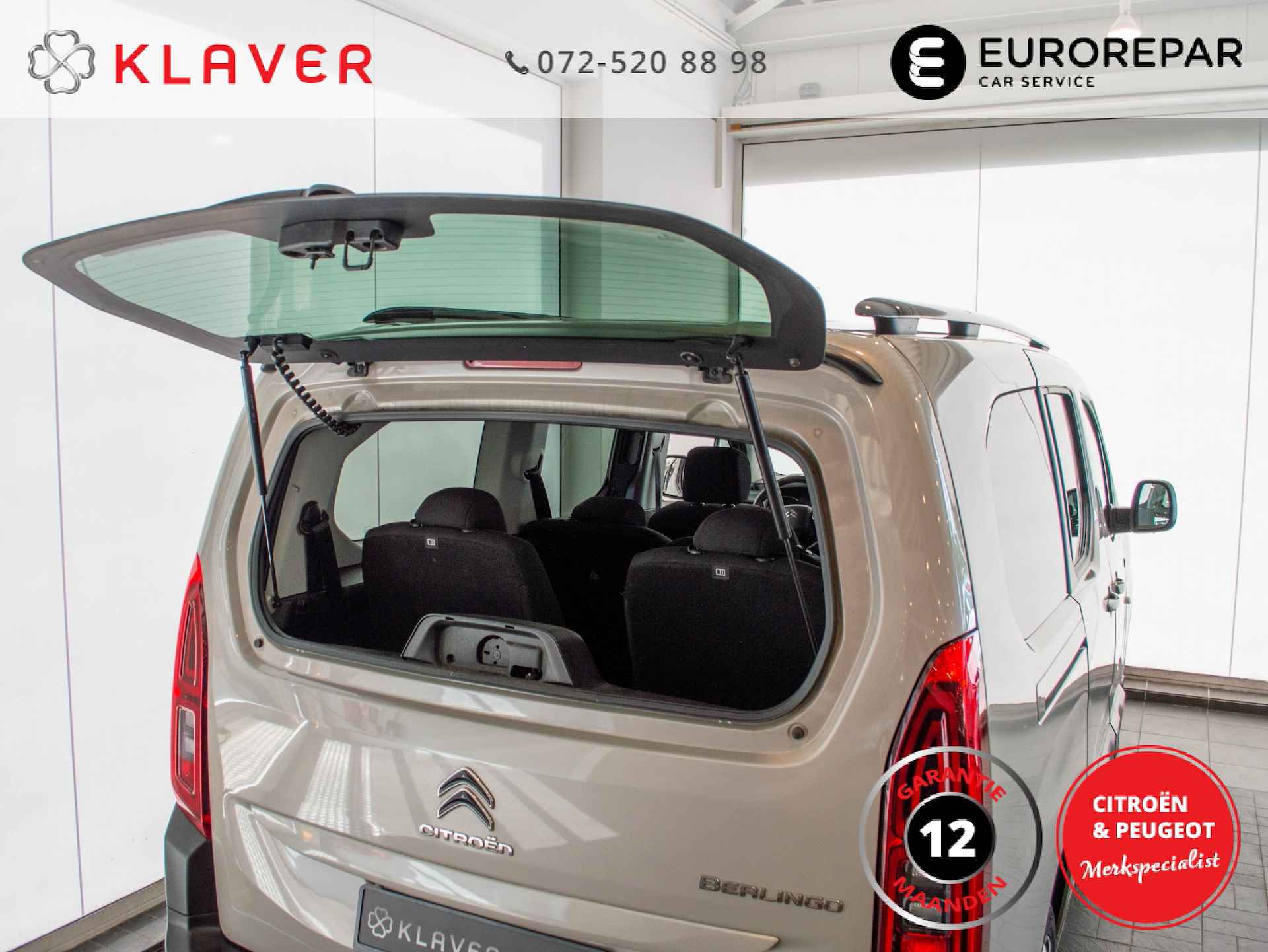 Citroen Berlingo  130PK Shine XL Automaat | 7 Pers | Stoelverw | Dodehoek | Camera - 16/45