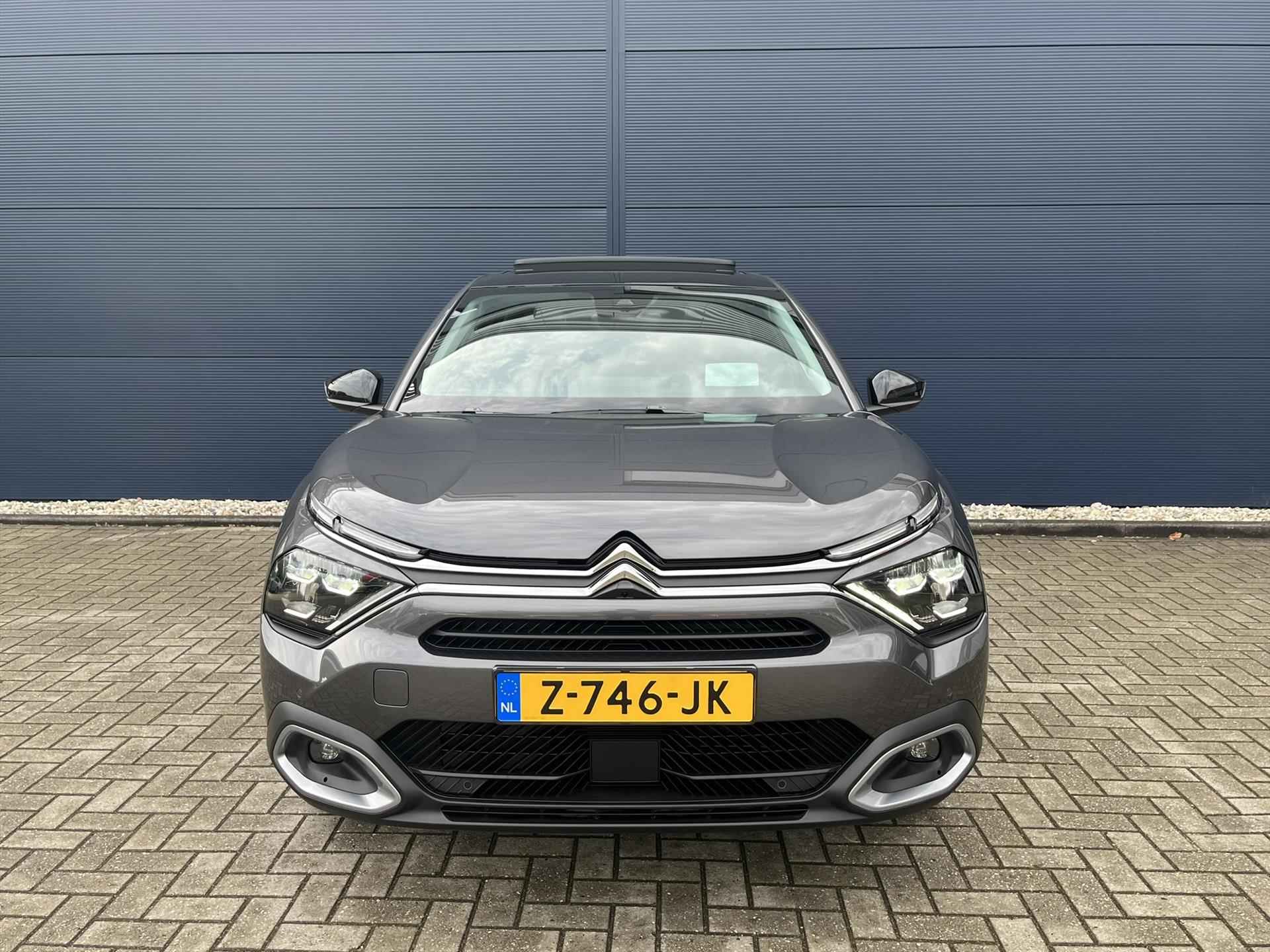 CITROEN ë-C4 X EV 54kWh 156pk Max | 400km range | Navigatie | Schuifdak | Pack hifi | 18 inch velgen - 3/37