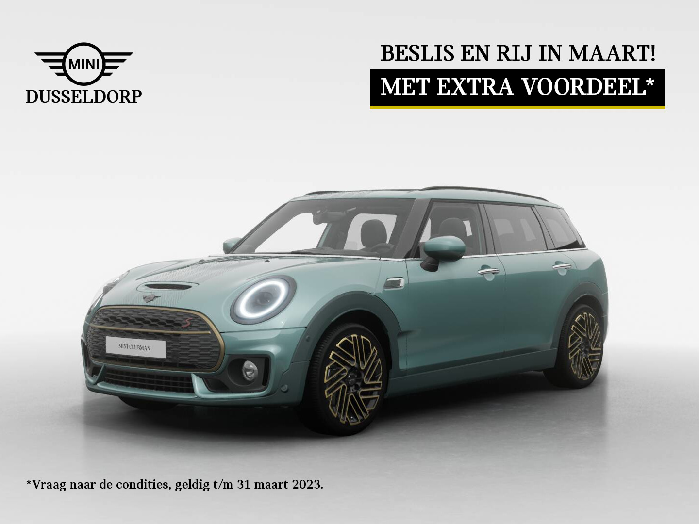MINI Clubman Cooper S Untold Edition Aut. - Private Lease EUR 998,- (48mnd/10.000km) - bij viaBOVAG.nl
