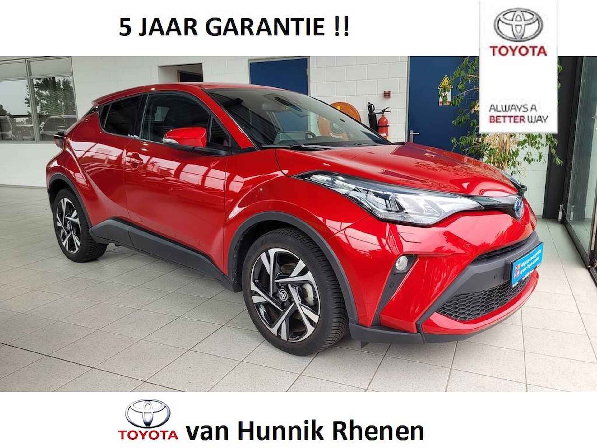 Toyota C-HR 1.8 Style Trekhaak Dodehoek Stoel en stuur verw - 1/18