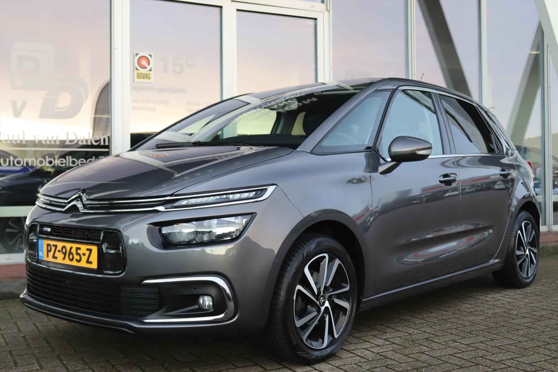 Citroen C4 Picasso 1.2 Puretech 130PK AUTOMAAT FEEL Navi | Camera | Afn. Trekhaak |  Clima | Apple Carplay | Nieuwstaat | - 35/51