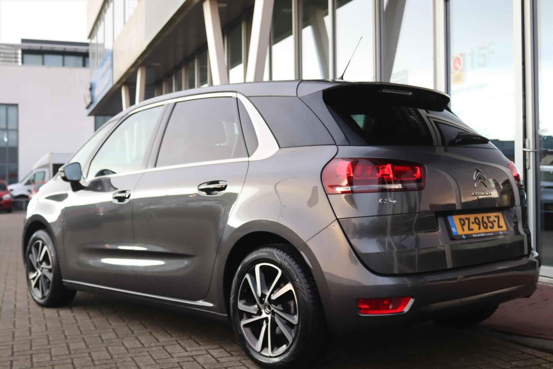 Citroen C4 Picasso 1.2 Puretech 130PK AUTOMAAT FEEL Navi | Camera | Afn. Trekhaak |  Clima | Apple Carplay | Nieuwstaat | - 36/51