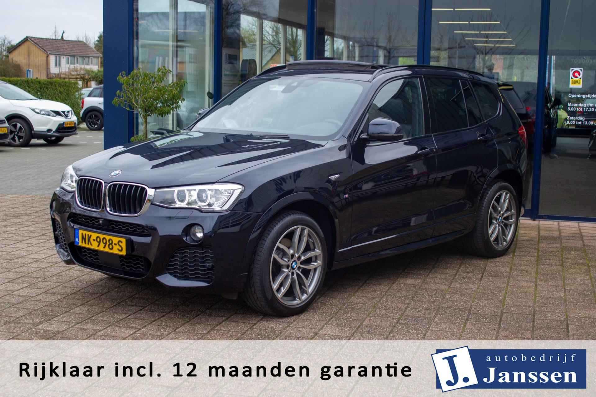 BMW X3 SDrive20i M-Sport High Executive | Prijs rijklaar incl. 12 mnd garantie | Panodak Leder Navi ACC 19"Lmv - 1/45