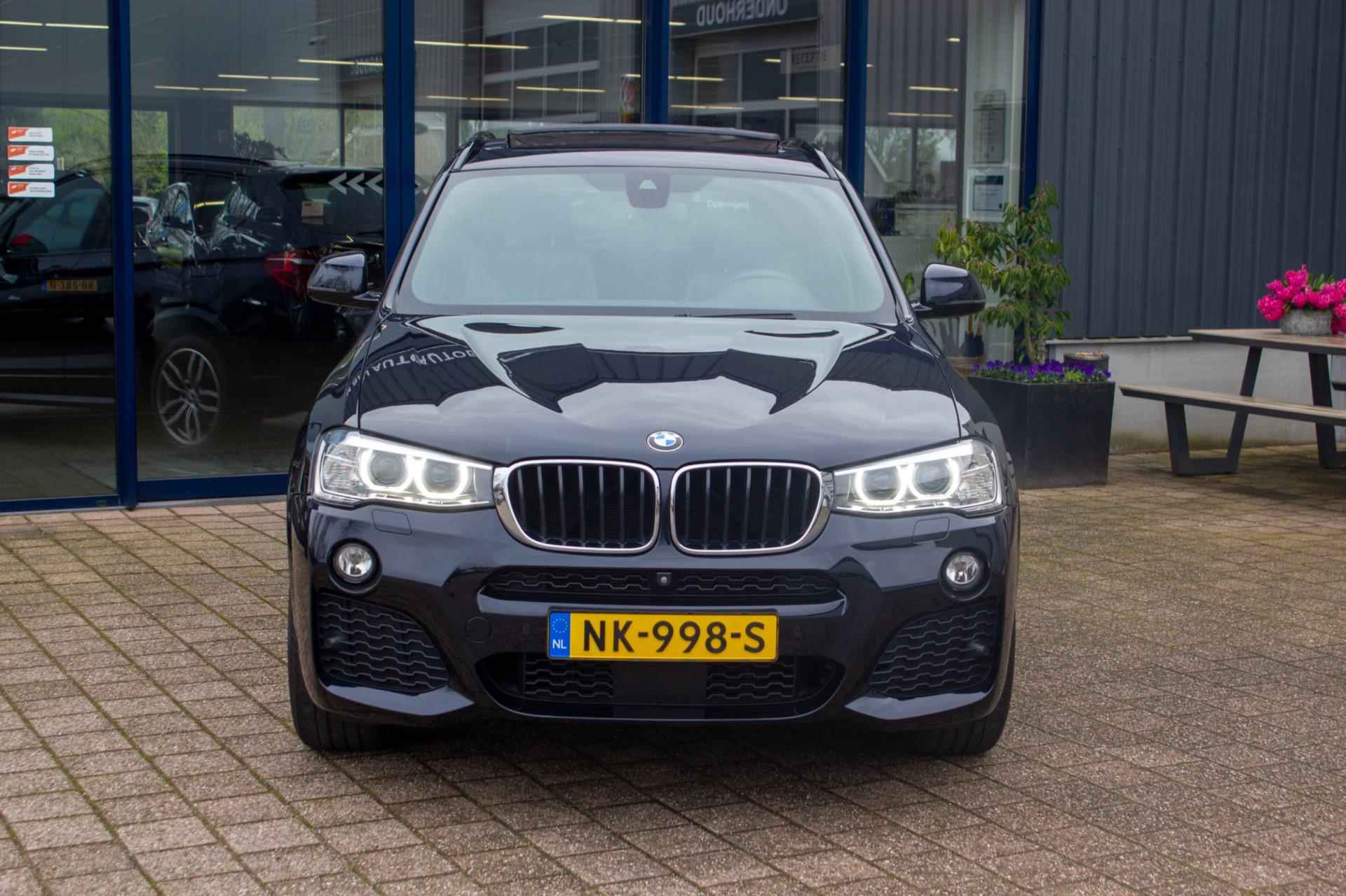 BMW X3 SDrive20i M-Sport High Executive | Prijs rijklaar incl. 12 mnd garantie | Panodak Leder Navi ACC 19"Lmv - 8/45