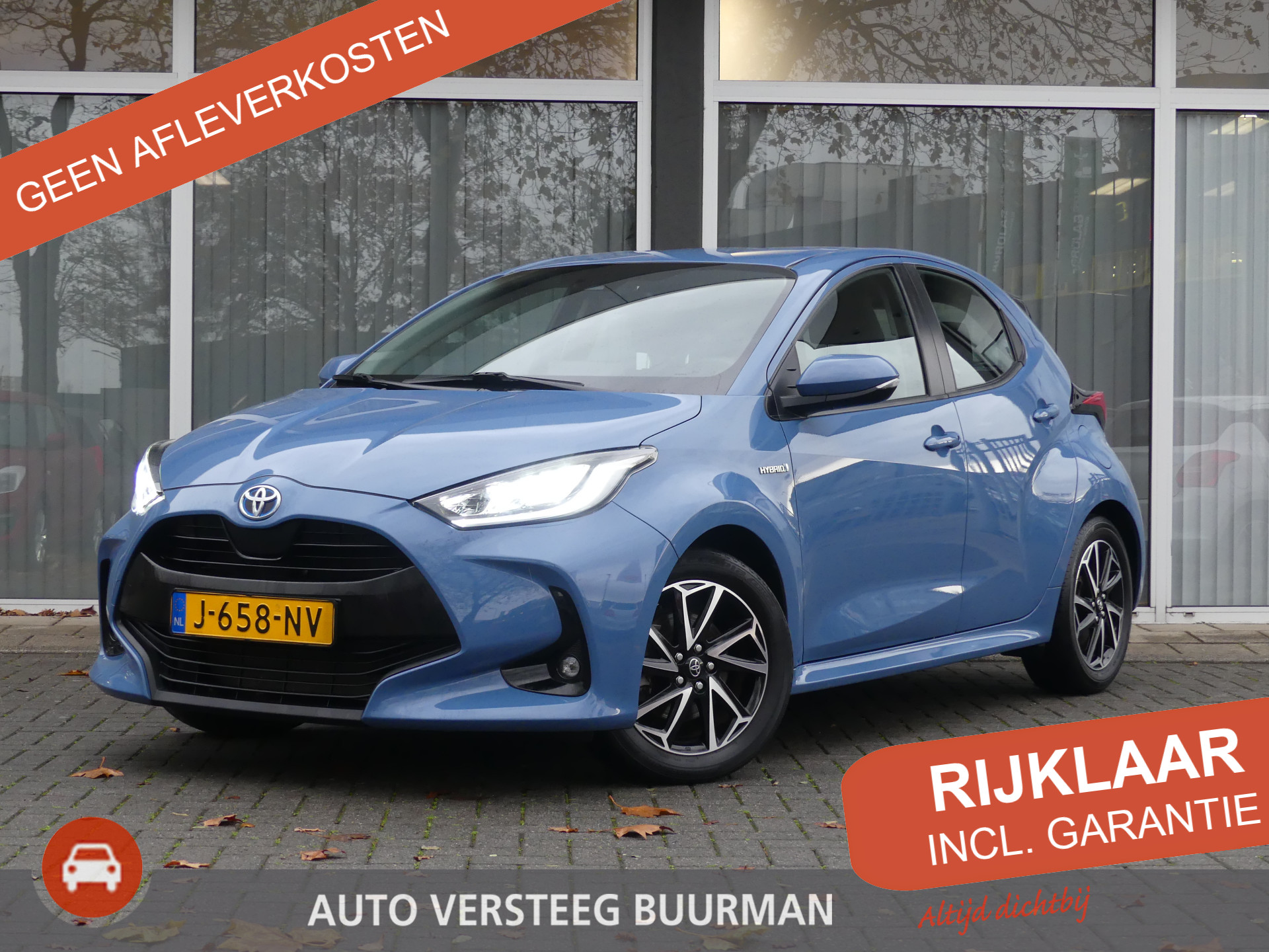 Toyota Yaris 1.5 Hybrid First Edition Automaat, Applecarpl./Andr. Auto, Airco, Navigatie