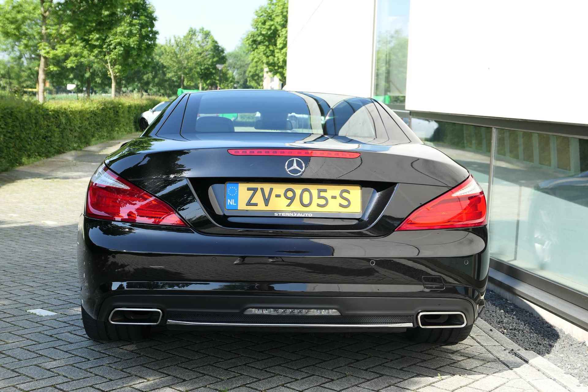 Mercedes-Benz SL-klasse 500 AMG V8 Navi Panodak Airscarf B&O Massage Topsconditie - 5/28