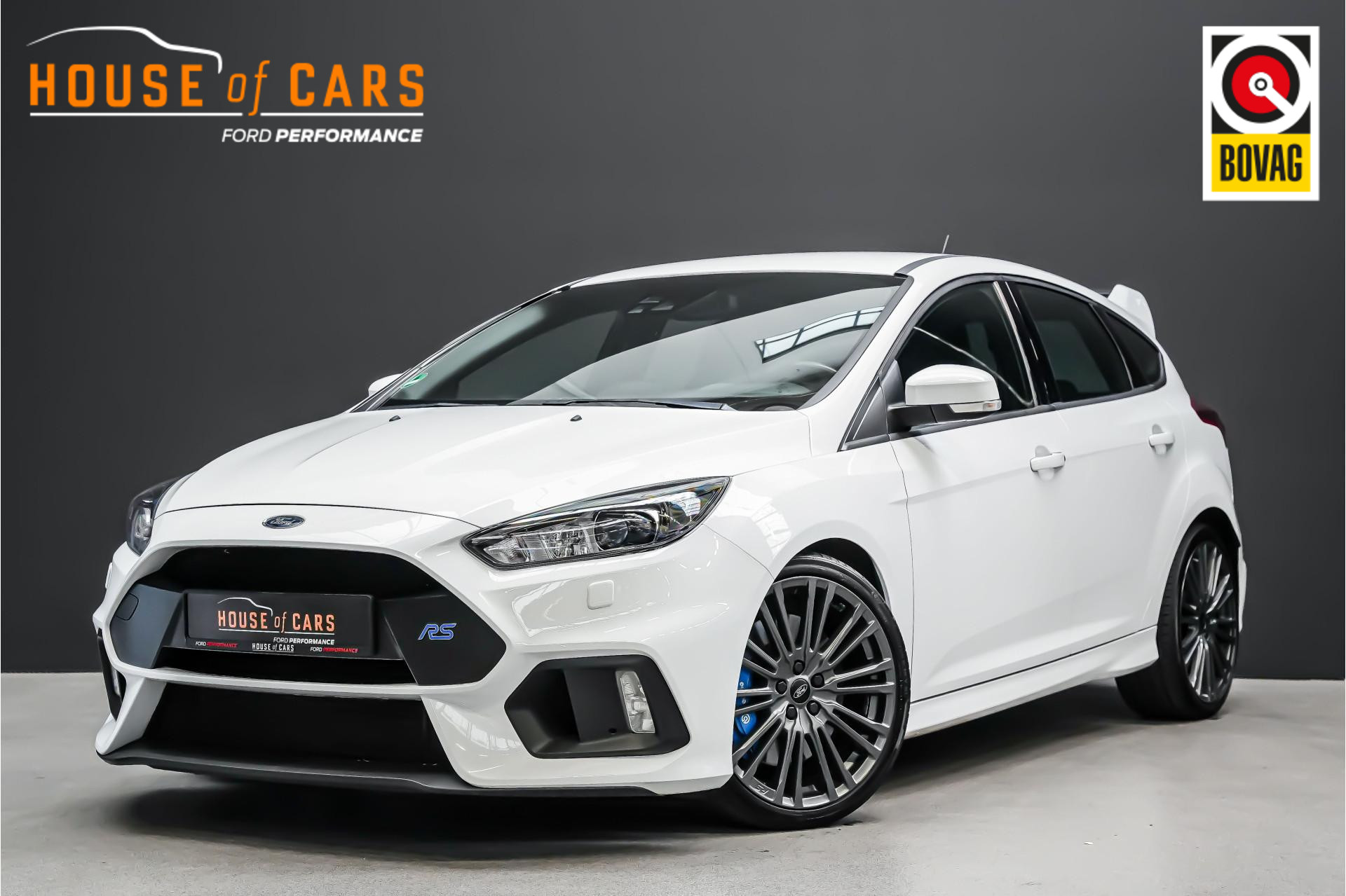 Ford Focus 2.3 350pk RS |BTW|schaalstoelen|Sony|bi-xenon|parkeer camera|bluetooth|cruise control|19"|