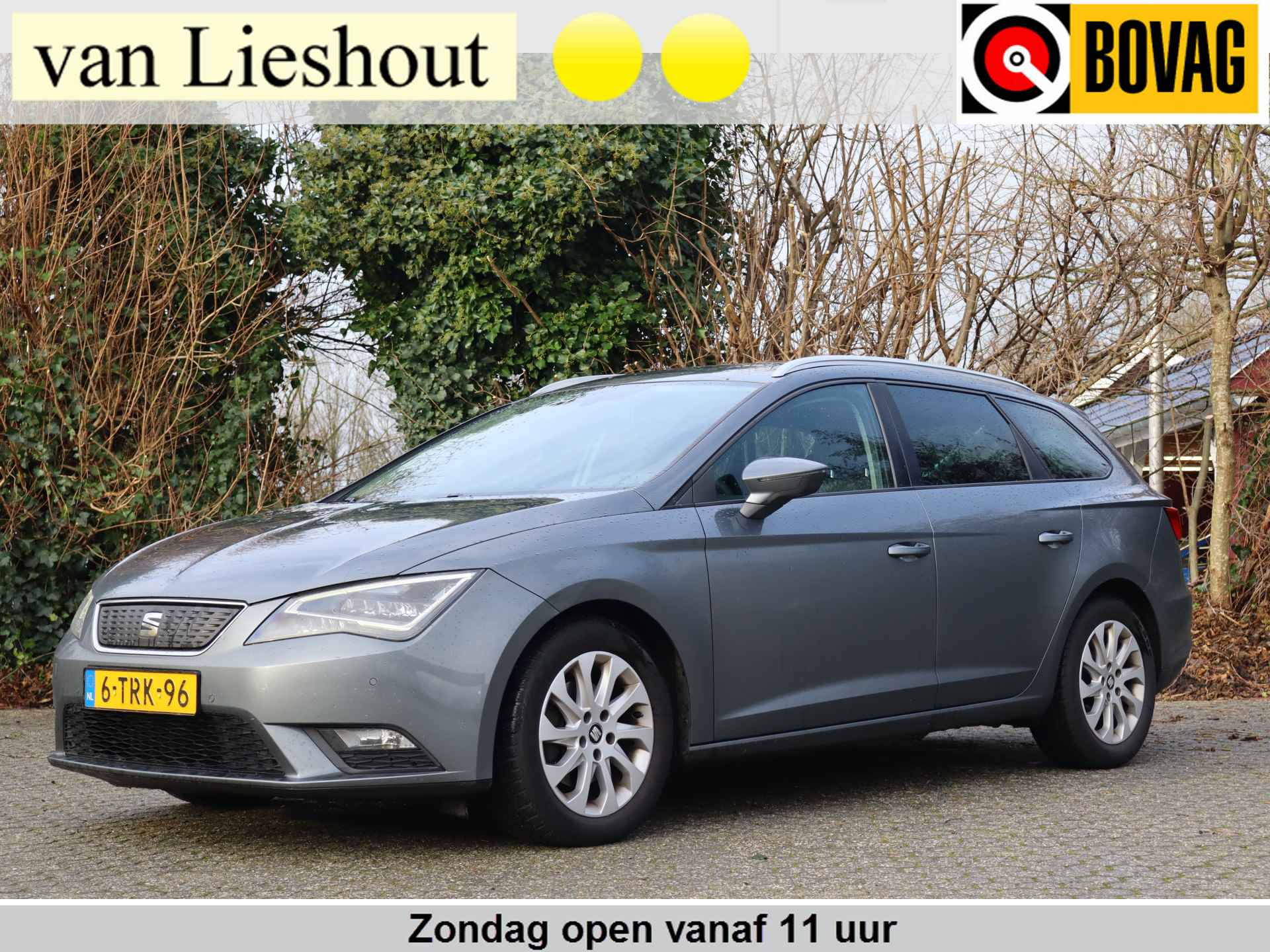 SEAT León ST 1.6 TDI Style Business Ecomotive NL-Auto!! Led verlichting I Climate I Nav -- A.S. ZONDAG GEOPEND VAN 11.00 T/M 15.30 -- - 1/30