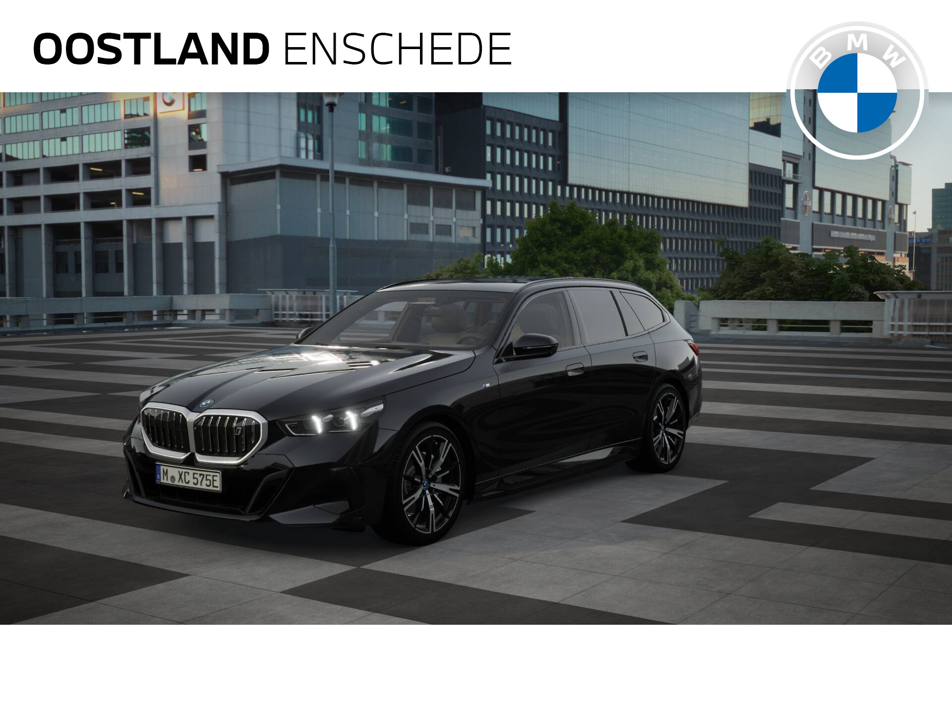 BMW i5 Touring eDrive40 High Executive M Sport 84 kWh / Trekhaak / Parking Assistant Professional / Adaptieve LED / Stoelventilatie / Driving Assistant Professional / Comfortstoelen