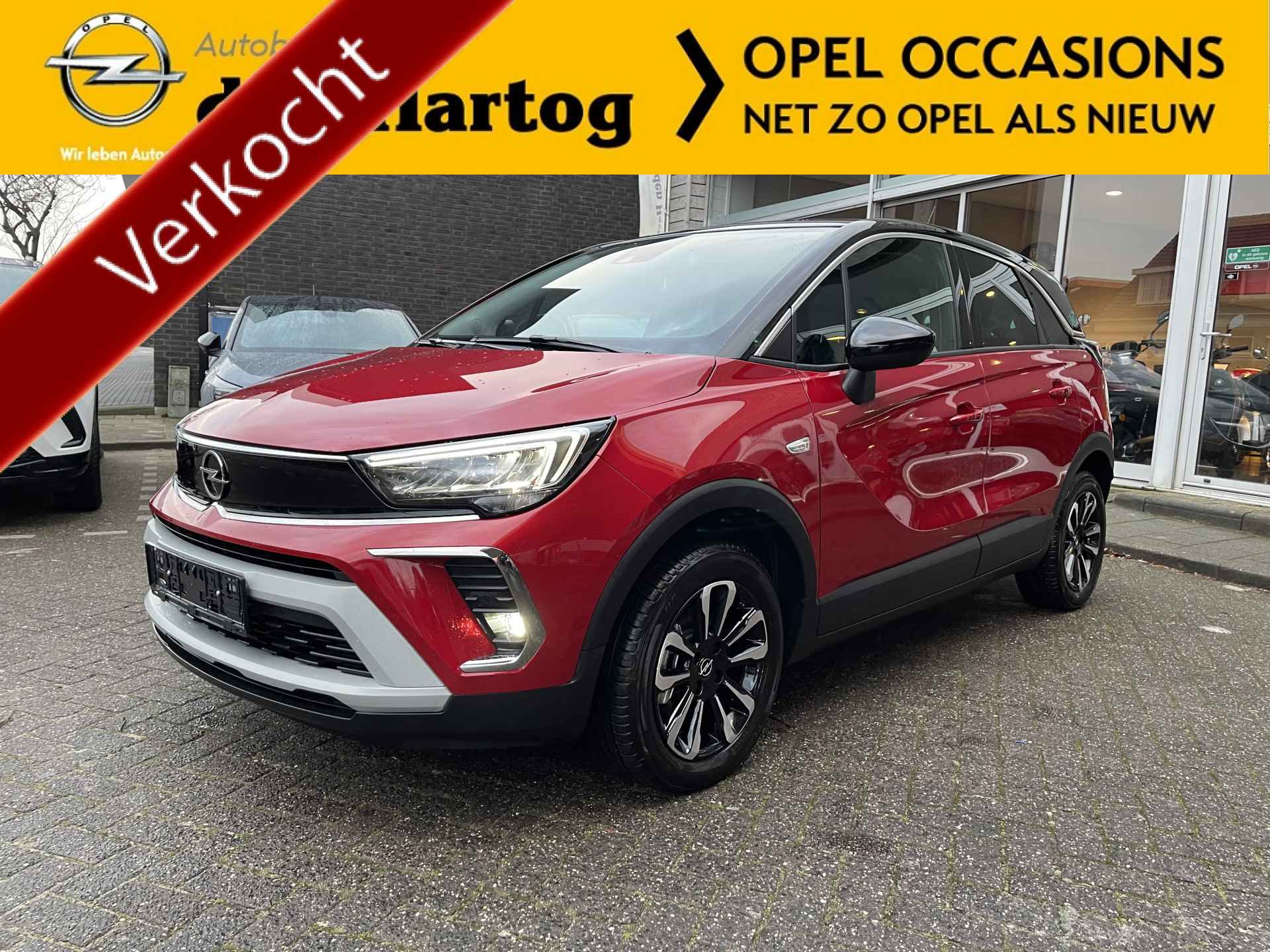 Opel Crossland 1.2 Turbo Elegance Automaat Stoel stuur en voorruitverwarming.