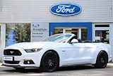 Ford Mustang Cabrio 5.0 V8 GT | DEALER OH! | UNIEKE STAAT! | STOELVERWARMING + KOELING | CUSTOM PACK | LEDER | SHAKER | CAMERA