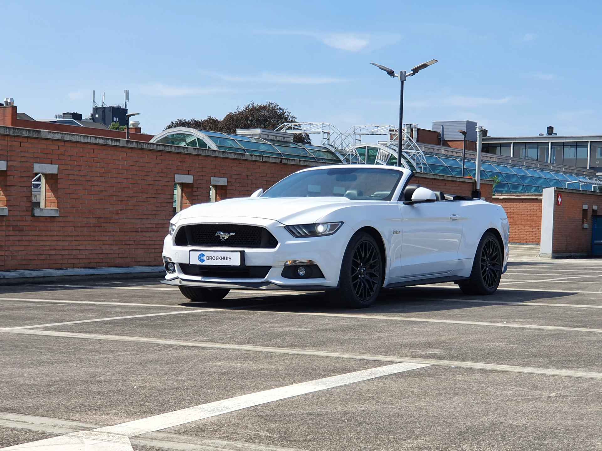 Ford Mustang Cabrio 5.0 V8 GT | DEALER OH! | UNIEKE STAAT! | STOELVERWARMING + KOELING | CUSTOM PACK | LEDER | SHAKER | CAMERA - 43/53