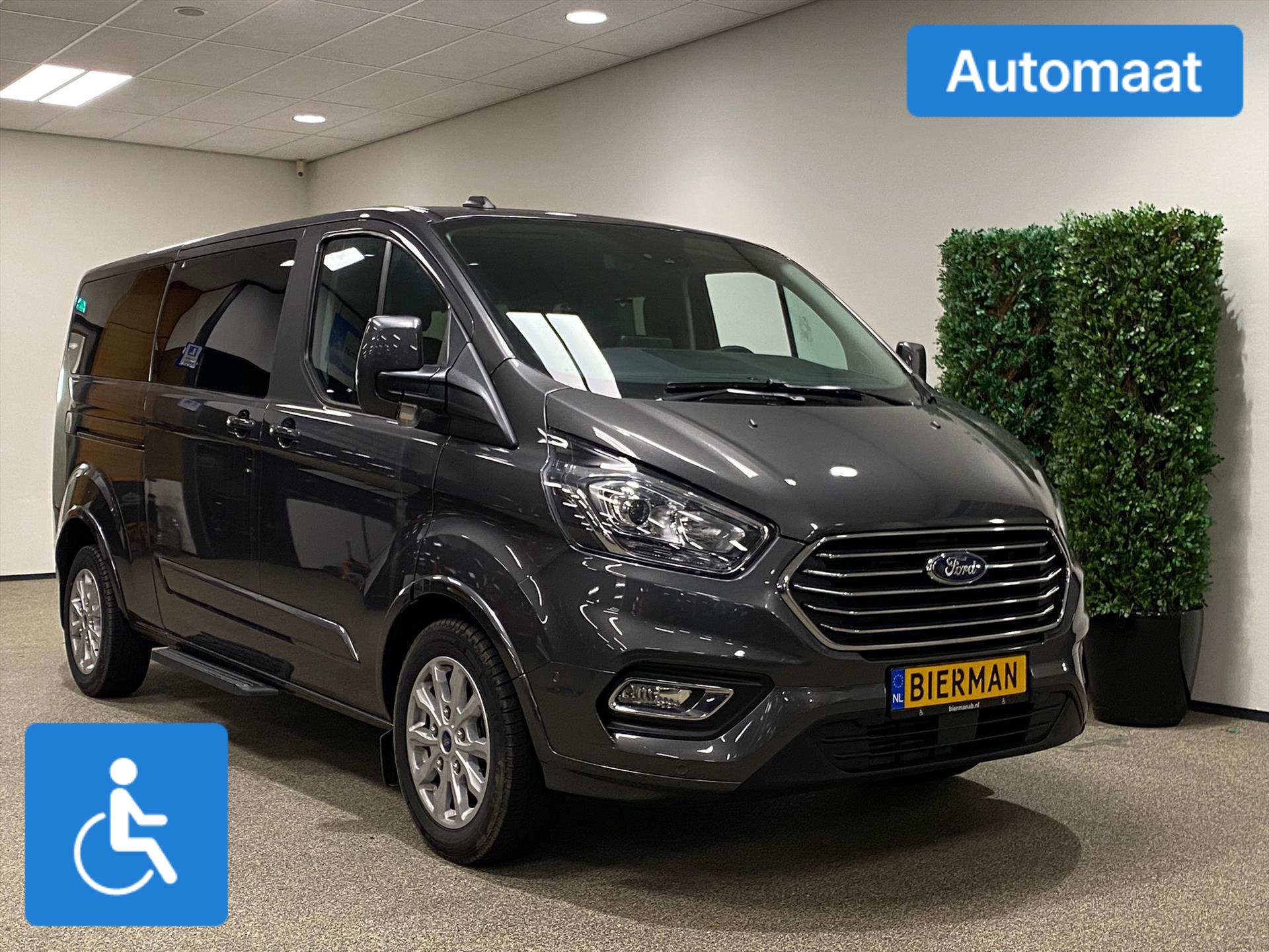 Ford Tourneo Custom L2H1 Rolstoelbus Automaat gas-rem schuif 100% bekrachtiger