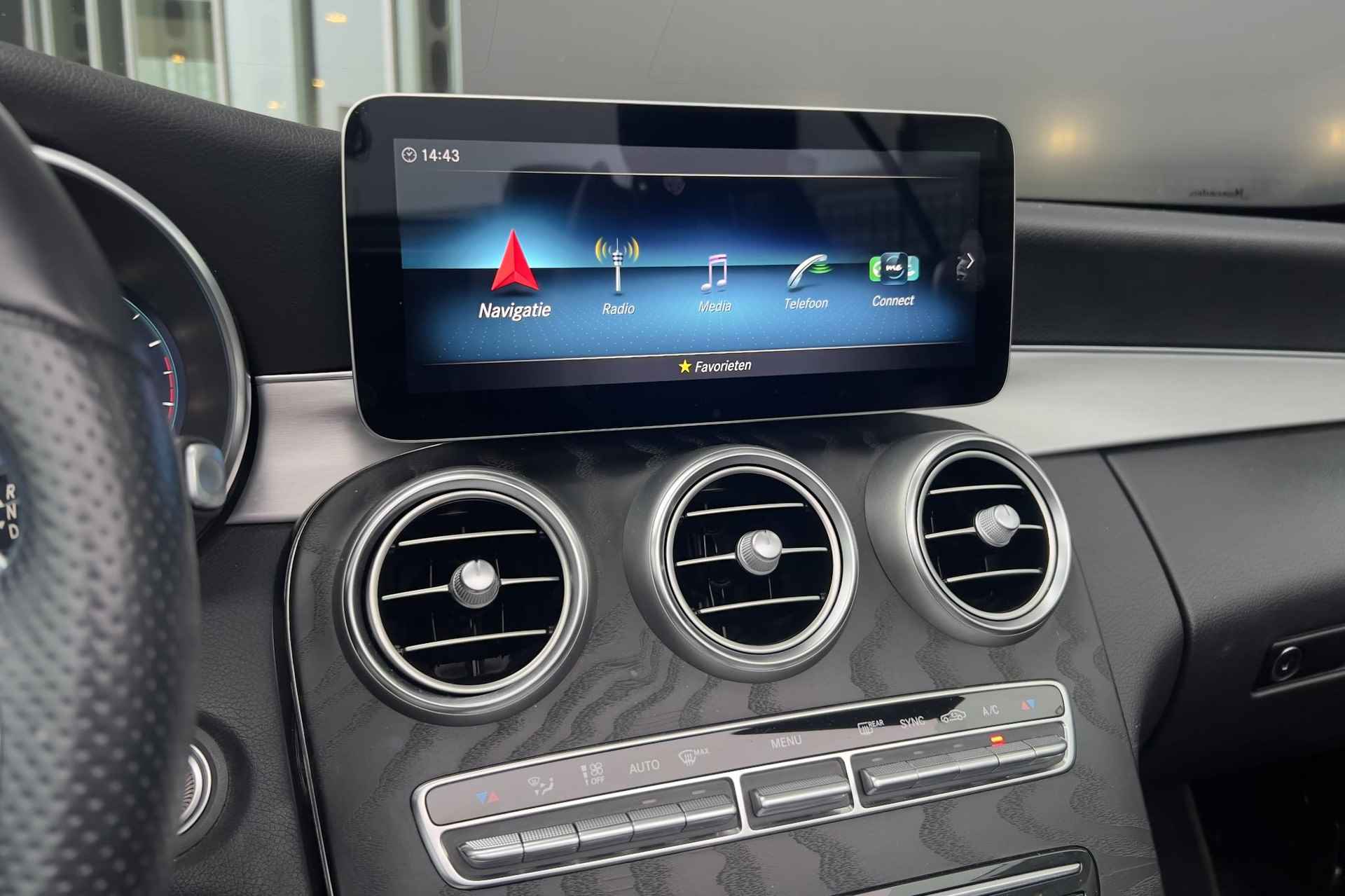 Mercedes-Benz C-klasse C 180 Cabriolet Automaat AMG Line | Stoelventilatie | LED | Sfeerverlichting | Airscarf | Parktronic | Spiegelpakket | Zitcomfortpakket - 10/25