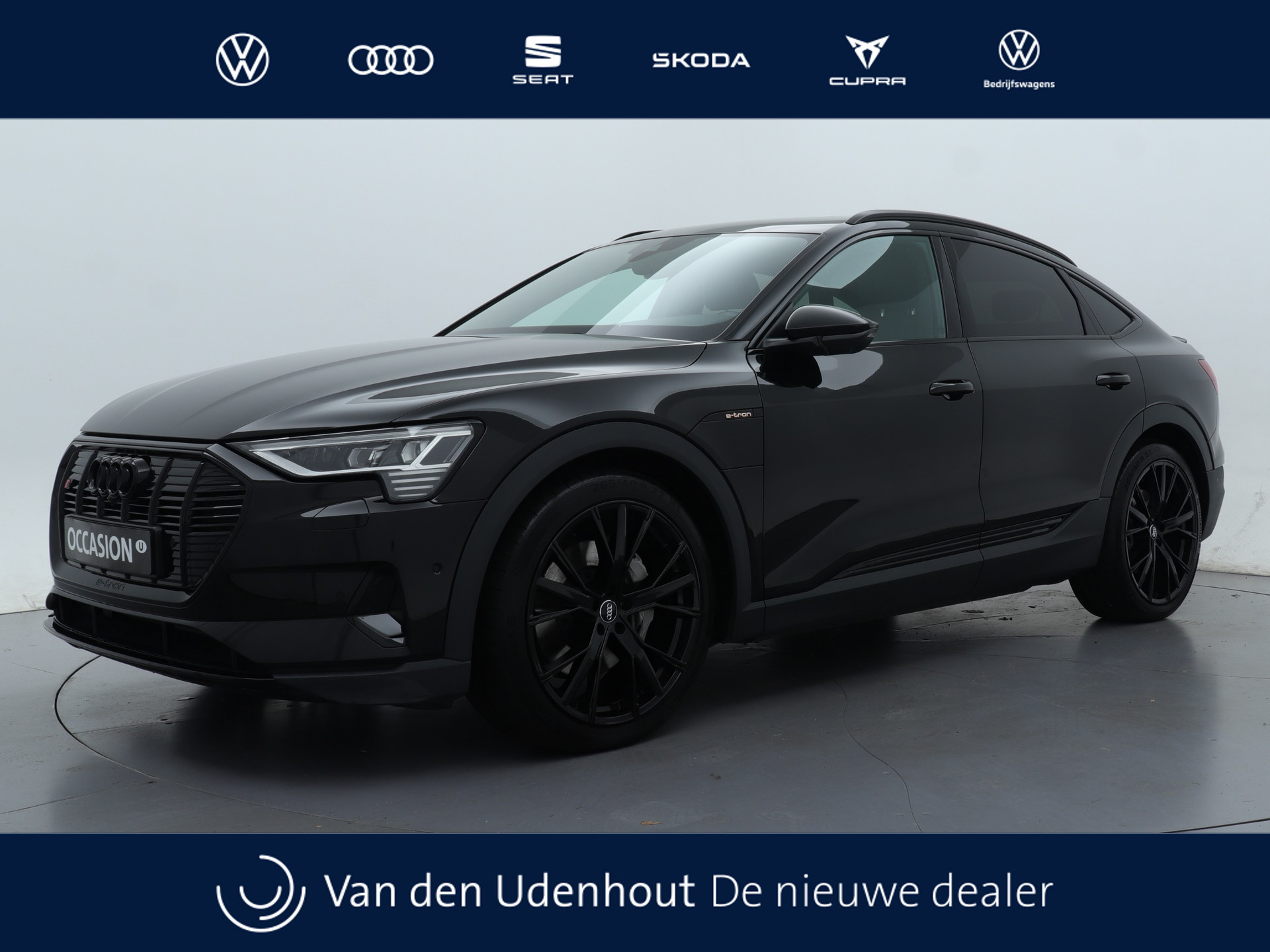 Audi e-tron Sportback 55 Quattro 408pk Edition | Panoramadak | Adaptive Cruise | 360 Camera | Leder | Sportstoelen | Carplay |