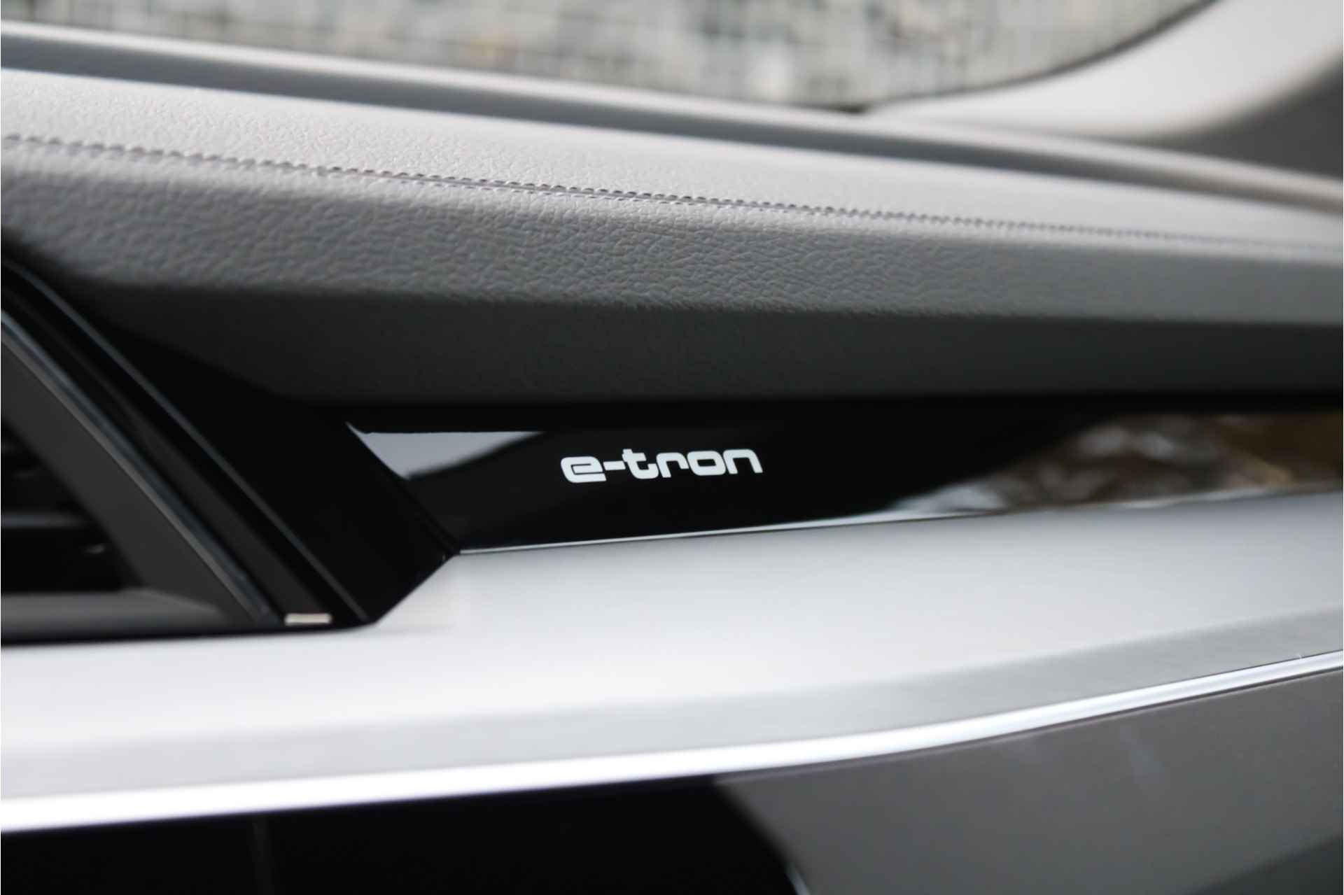 Audi e-tron Sportback 50 Quattro S-Edition | Pano | Blackpack - 36/37