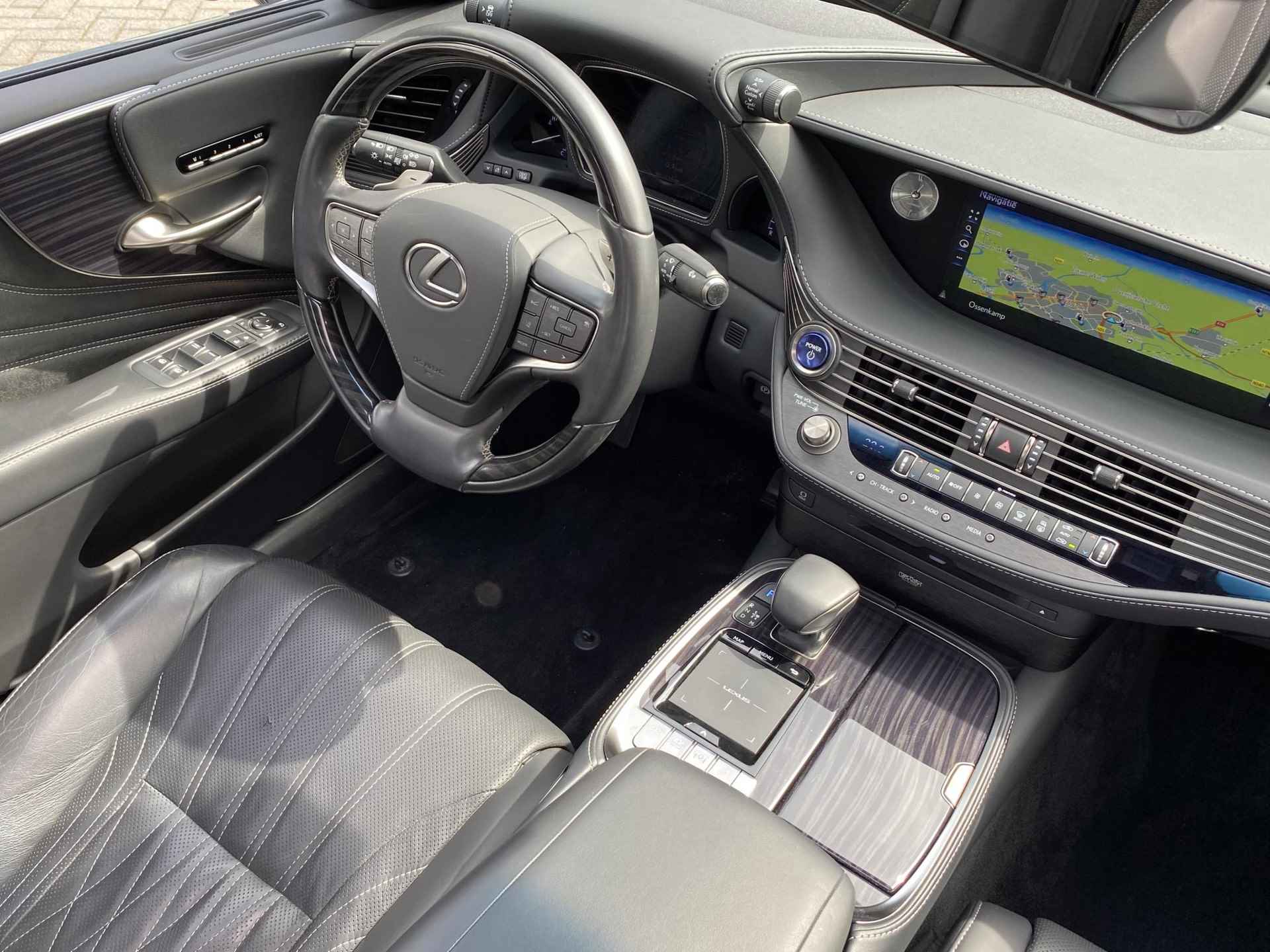 Lexus LS 500h AWD Executive Line NL-AUTO LUCHTVERING MASSAGESTOELEN STOELVENTILATIE MARK LEVINSON HEAD-UP - 10/43