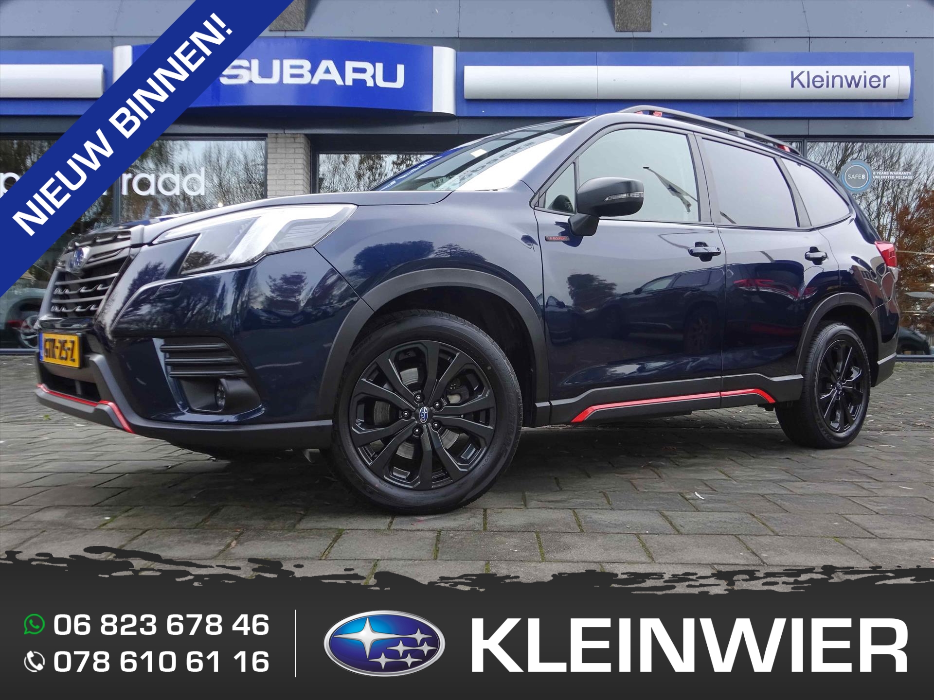 Subaru Forester 2.0i e-BOXER 150pk CVT Sport Premium | Pano | Trekhaak | Navi | SRH | 1e eigenaar