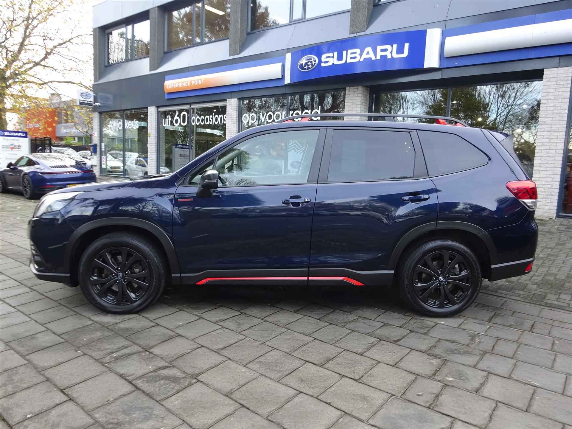 Subaru Forester 2.0i e-BOXER 150pk CVT Sport Premium | Pano | Trekhaak | Navi | SRH | 1e eigenaar - 49/52