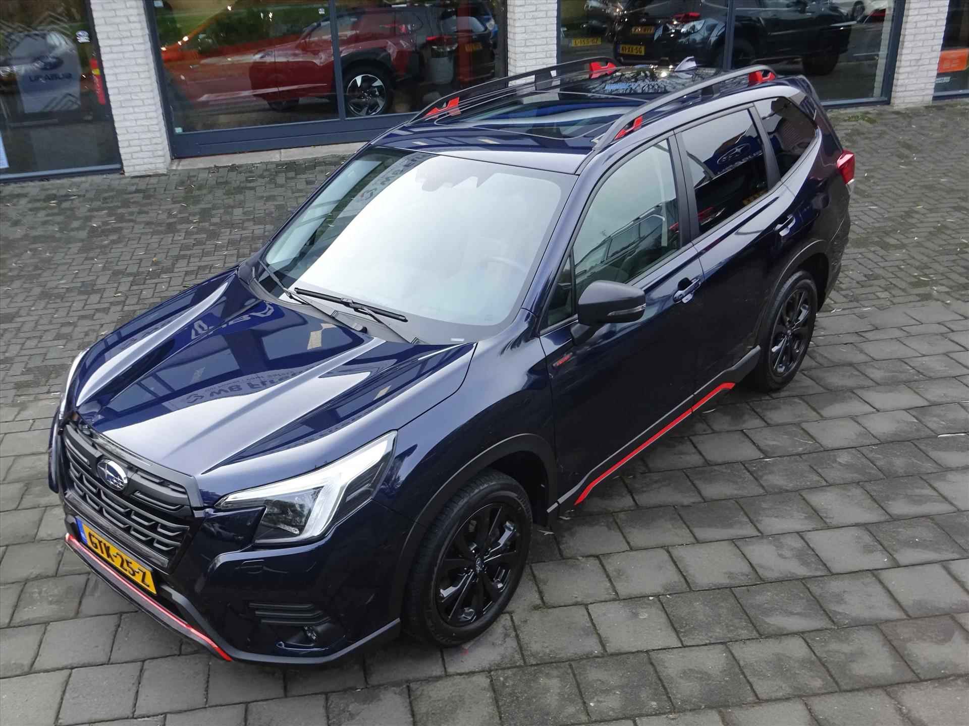 Subaru Forester 2.0i e-BOXER 150pk CVT Sport Premium | Pano | Trekhaak | Navi | SRH | 1e eigenaar - 50/52