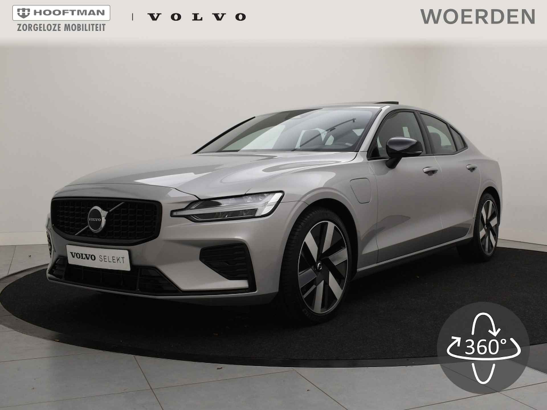 Volvo S60 T6 PLUG-IN HYBRID LONG RANGE PLUS DARK SCHUIFDAK 19INCH HARMAN K