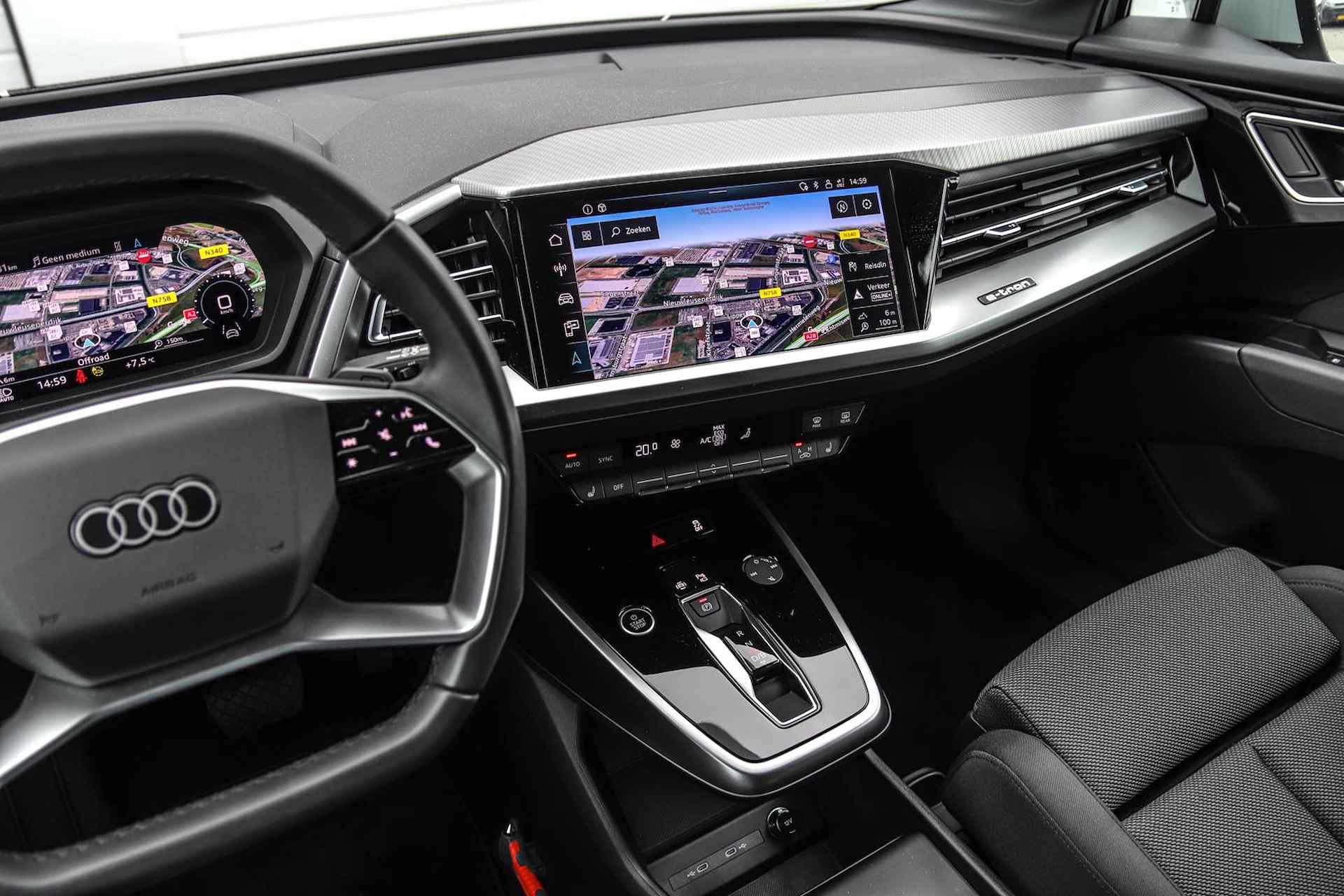Audi Q4 e-tron 40 204pk Advanced Edition 77 kWh | Achteruitrijcamera | Zwart Optiek - 20/38