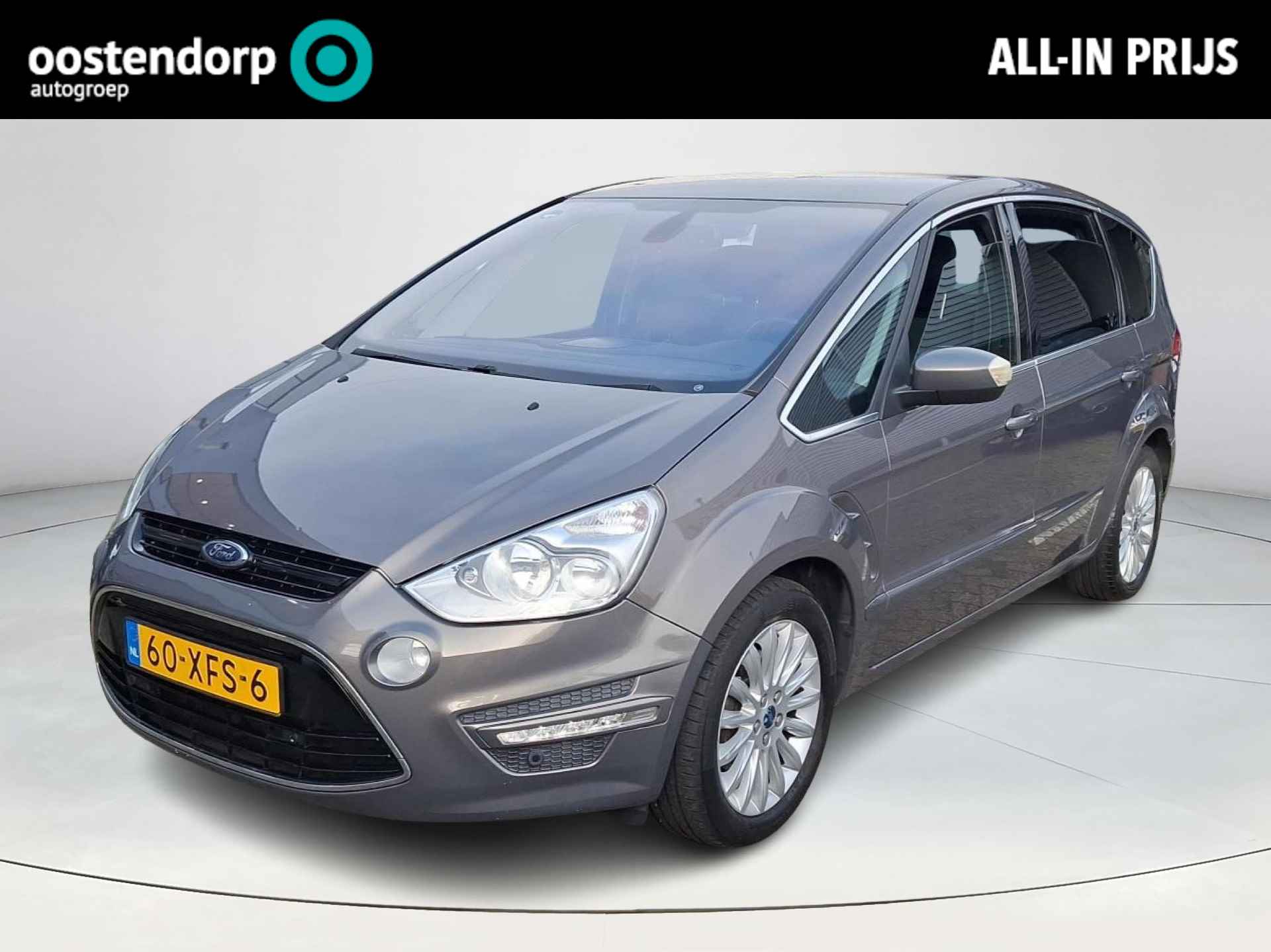 Ford S-Max 1.6 EcoBoost Lease Titanium | Rijklaarprijs! | Trekhaak 1600kg |  5 zits | Navi | Climate Control |  Inclusief 12 mnd Bovag-Garantie! |