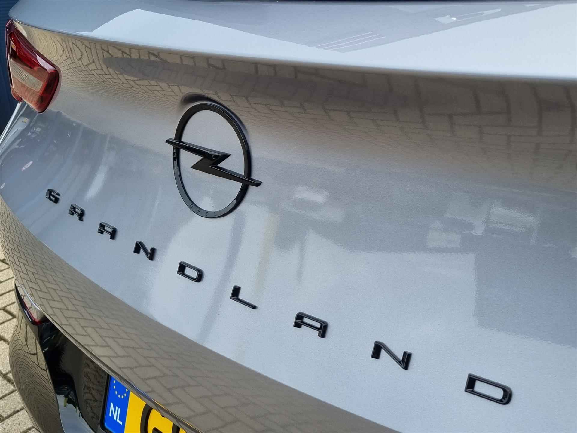 OPEL Grandland 1.2 Turbo 130pk GS Automaat | Navigatie | Stoel-/Stuurverwarming | Climate Control | AGR Stoelen | Parkeersensoren V+A | Voorruitverwarming | - 37/42