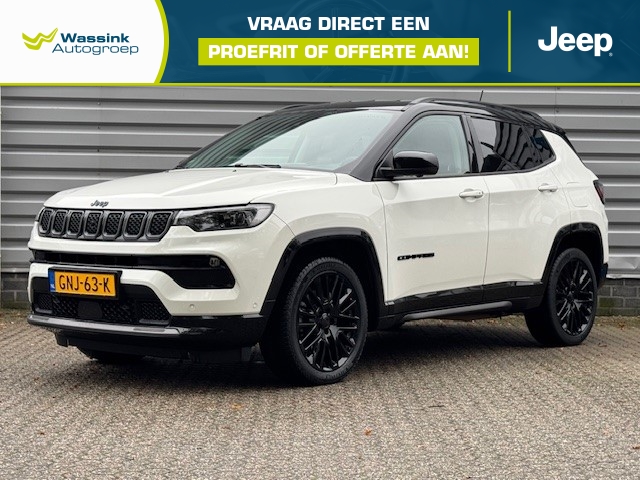 Jeep Compass 4XE PHEV 240pk Automaat S-Uitvoering | Navigatie | Camera | Parkeersensoren |