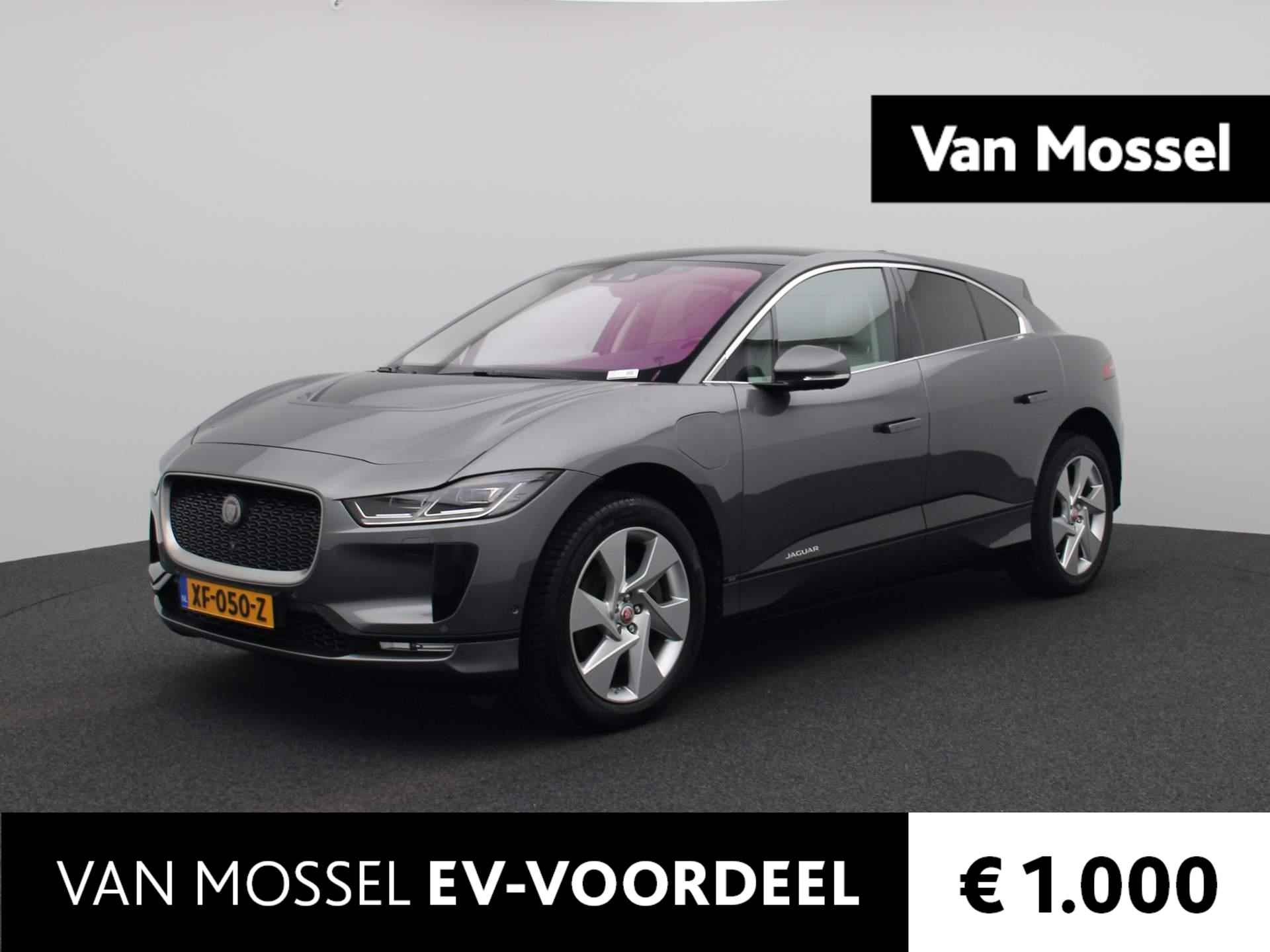 Jaguar I-PACE EV400 SE 90 kWh | LUCHTVERING | STUURVERWARMING | LEDER | MERIDIAN AUDIO | ELEKTRISCHE STOELEN MET GEHEUGEN | VERWARMBARE ACHTERBANK | TREKHAAK | 360 CAMERA | ELEKTRISCHE ACHTERKLEP | APPLE CARPLAY | ANDOID AUTO | VERWARMBARE/VERKOELDE VOORSTOELEN | PARKEERSENSOREN | KEYLESS ENTRY + START | ADAPTIVE CRUISE CONTROL | CLIMATE CONTROL | PANORAMADAK | PAKEERASSISTENT | - 1/44