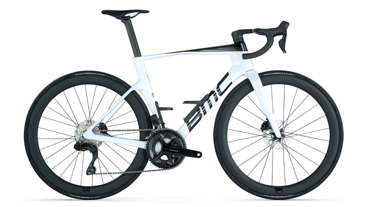 BMC Teammachine R 01 Five Heren wht blk cbn 54cm 2026