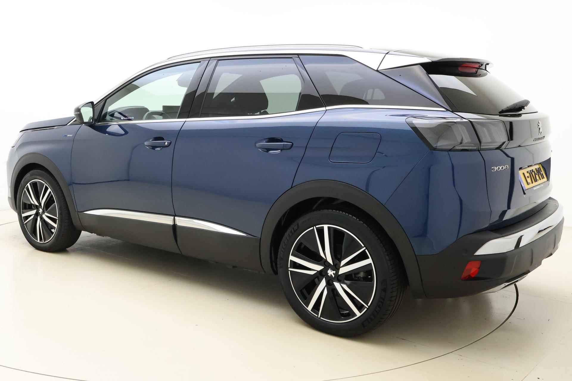 Peugeot 3008 1.6 HYbrid GT 225 PK | 8-Traps Automaat | Panoramisch schuif/kanteldak | Draadloze telefoonlader | Trekhaak | Handsfree achterklep | Elektrisch bedienbare stoelen - 5/41