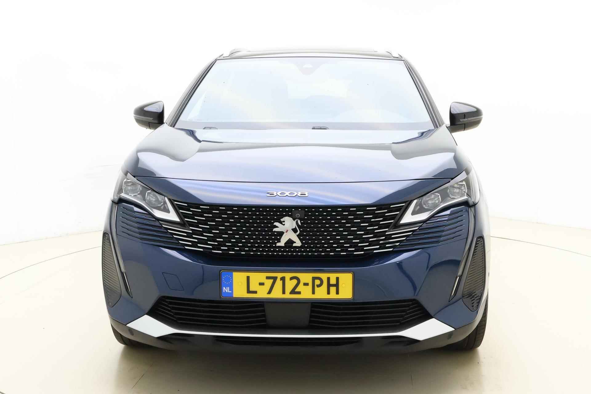 Peugeot 3008 1.6 HYbrid GT 225 PK | 8-Traps Automaat | Panoramisch schuif/kanteldak | Draadloze telefoonlader | Trekhaak | Handsfree achterklep | Elektrisch bedienbare stoelen - 7/41