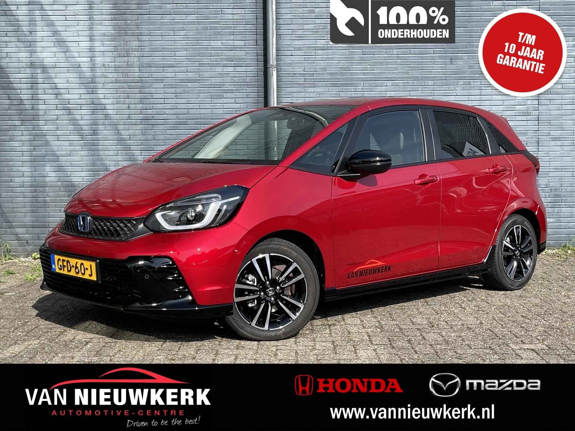 HONDA Jazz 1.5 i-MMD 122pk Hybrid Automaat Advance Sport | Navigatie & Carplay | Adaptieve Cruisecontrol | LED Verlichting | Stoelverwarming | Parkeercamera | - 1/22