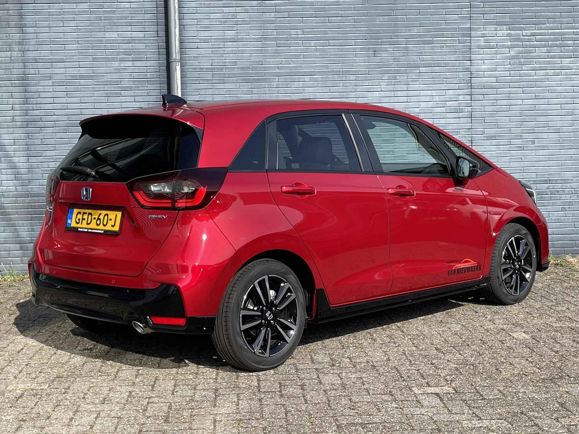 HONDA Jazz 1.5 i-MMD 122pk Hybrid Automaat Advance Sport | Navigatie & Carplay | Adaptieve Cruisecontrol | LED Verlichting | Stoelverwarming | Parkeercamera | - 2/22