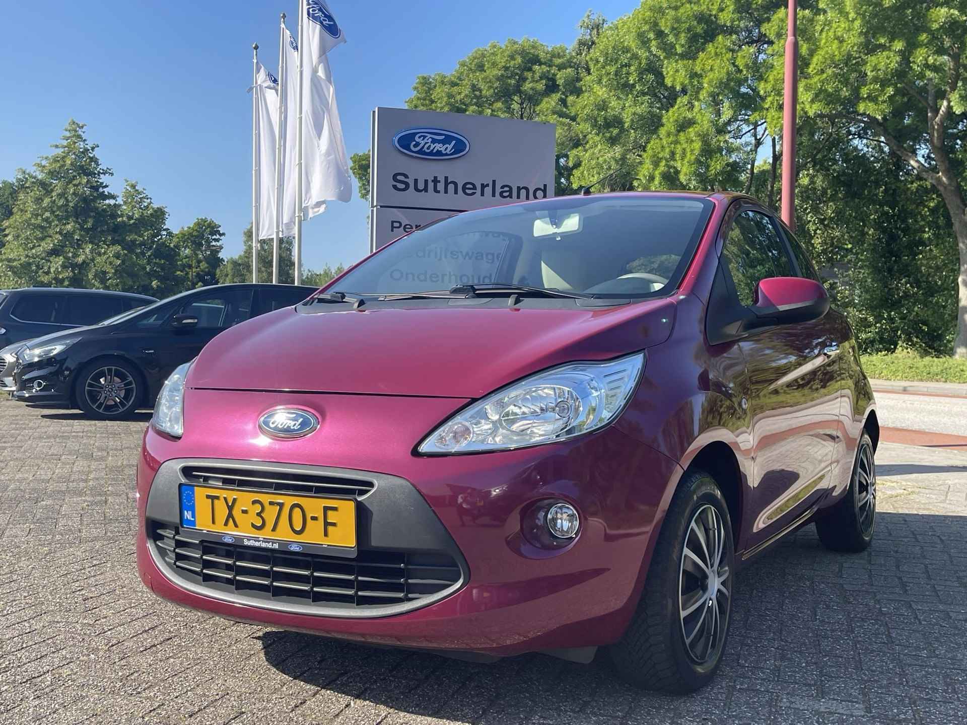 Ford Ka 1.2 Titanium X 69pk Full Leder | Climate control | Multifunctioneel Stuur| Lichtmetaal - 5/26