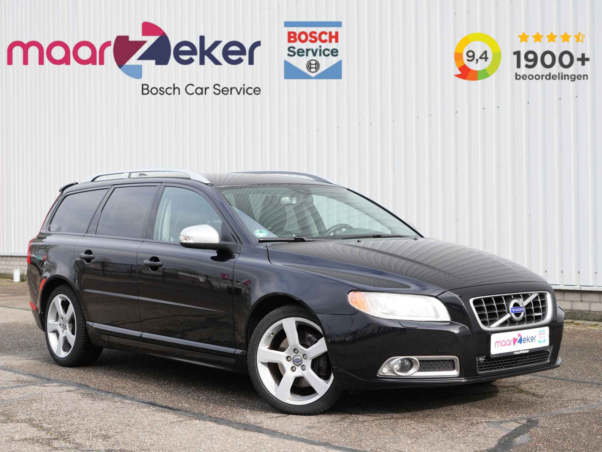 Volvo V70 2.0T R-Edition Electr. Achterklep | Stoelverwarming | Lederen Bekleding | Navi | Parkeersensoren |