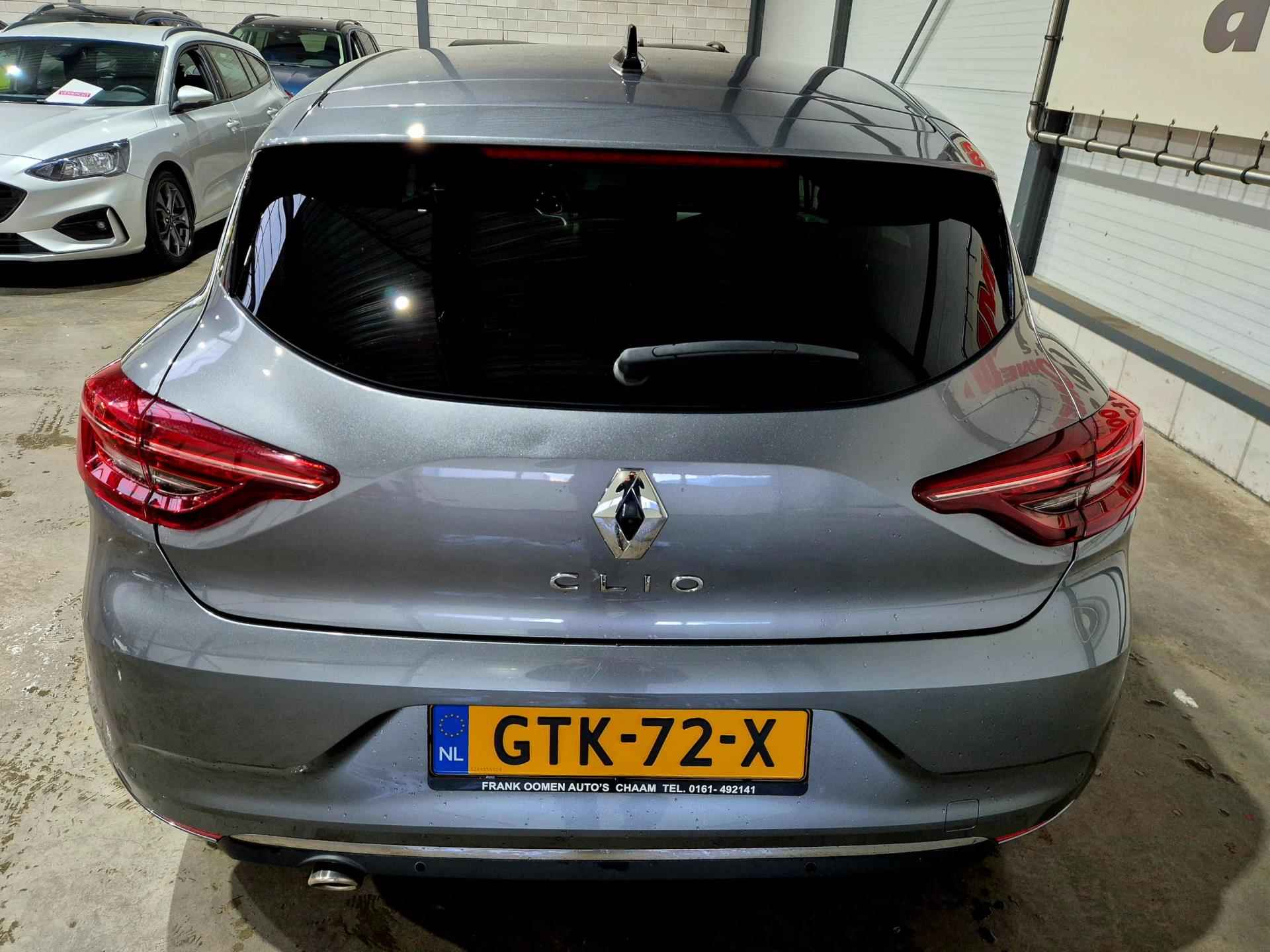 Renault Clio 1.0TCe 91PK Intens Keyless|LED|Digital cockpit|Navi|Apple|Android|Leder/stof|Camera|16"LMV|12 maanden Bovag garantie - 6/37