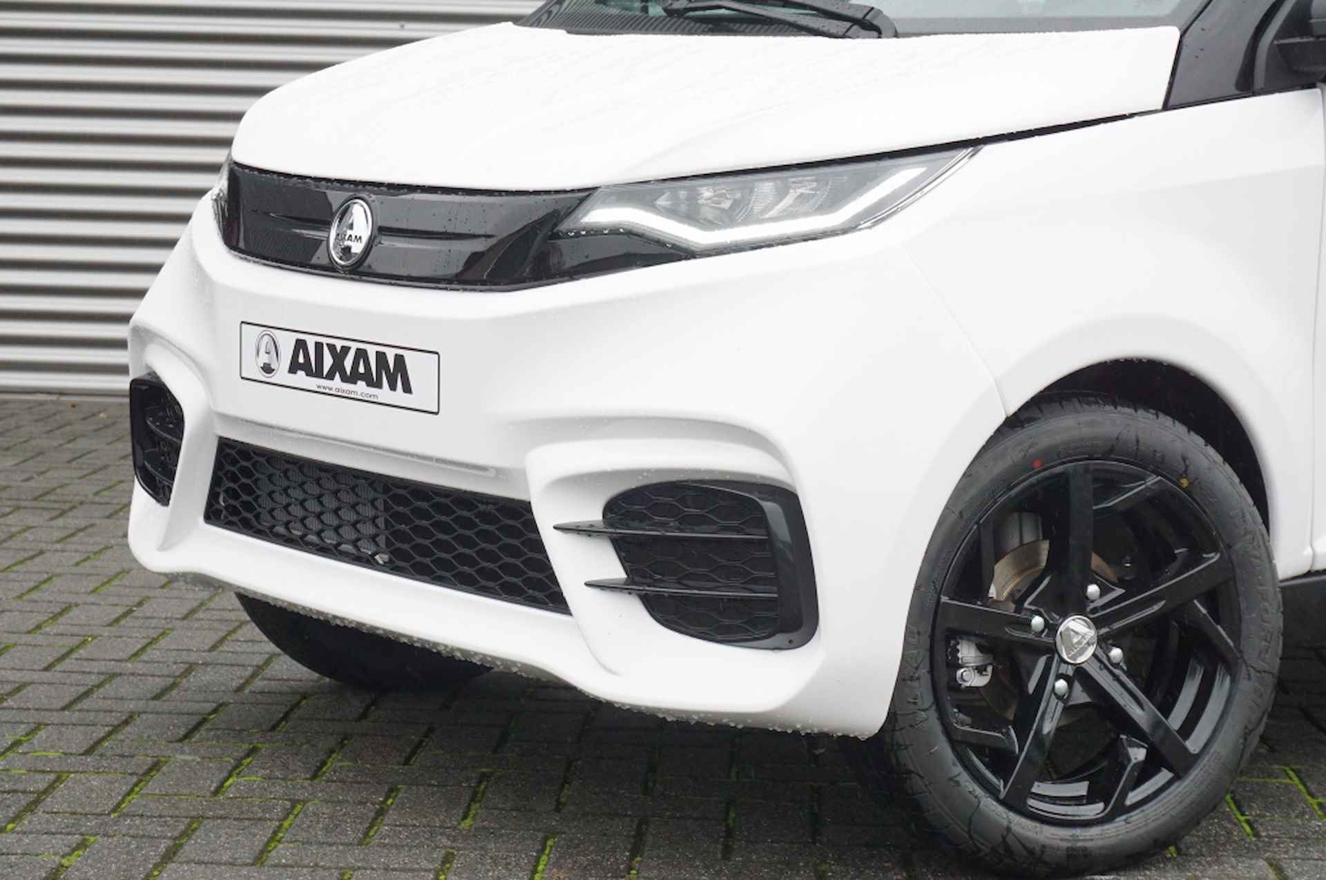 Aixam Ambition City Sport 45KM/H AUTOMAAT CAMERA | DAB+ | LEER | LM VELGEN! - 32/47