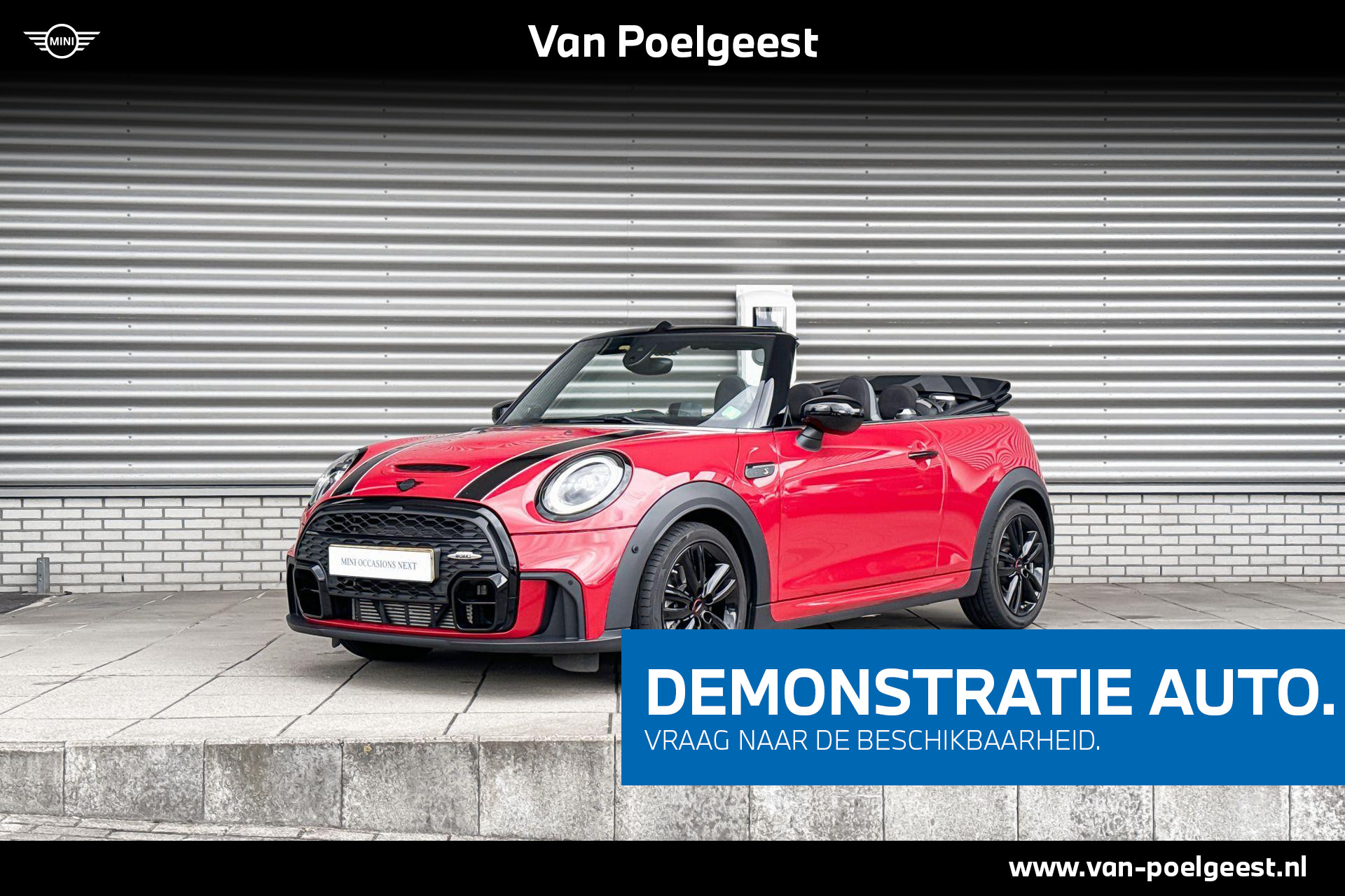 MINI Cabrio 2.0 Cooper S John Cooper Works /Harman Kardon /Head-up /Stuurwiel verwarmd /Achteruitrij camera | Selections