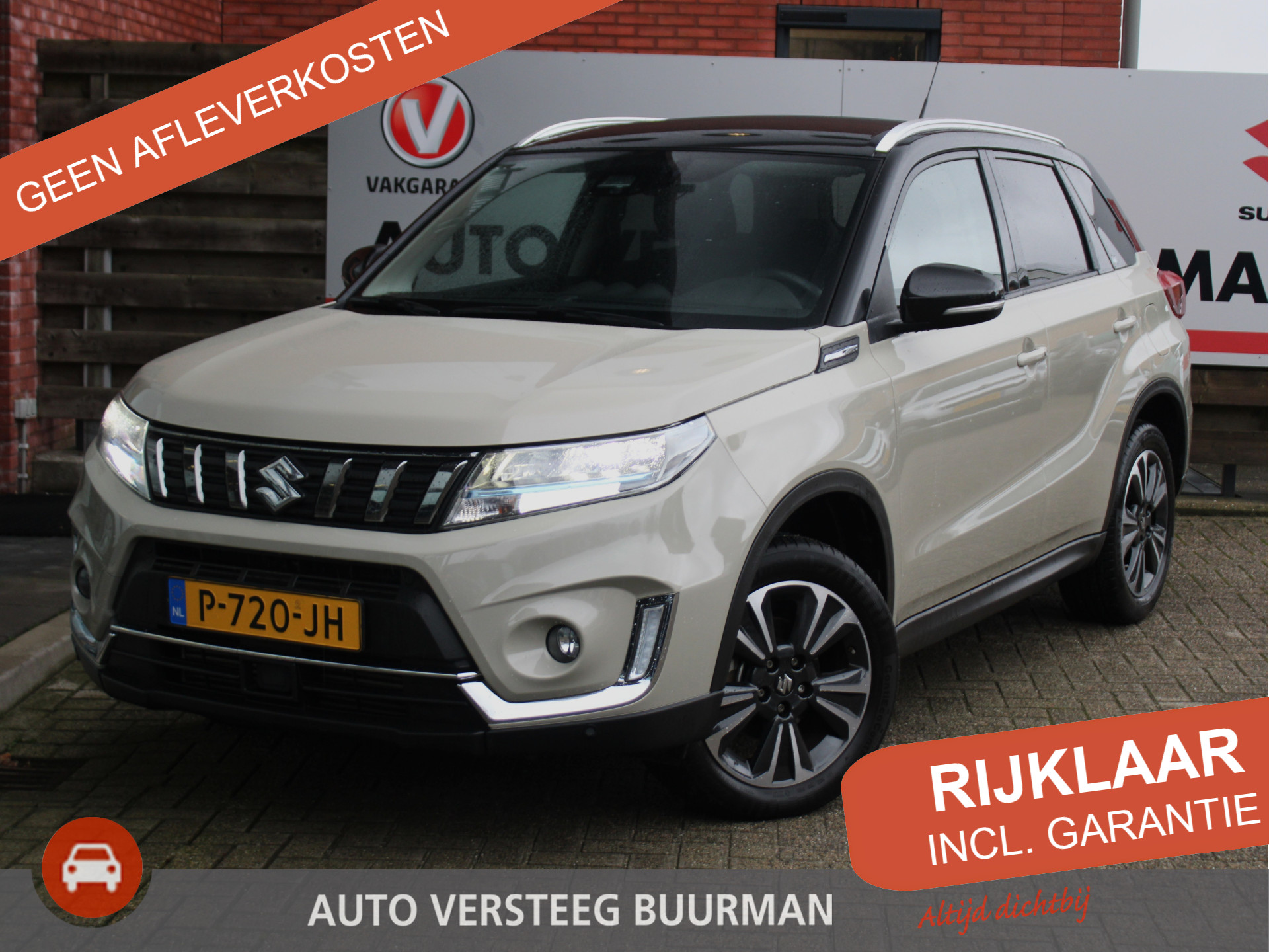 Suzuki Vitara 1.4 Boosterjet Style Smart Hybrid Afneembare Trekhaak, Adaptieve Cruise en Climate Control, Keyless Go