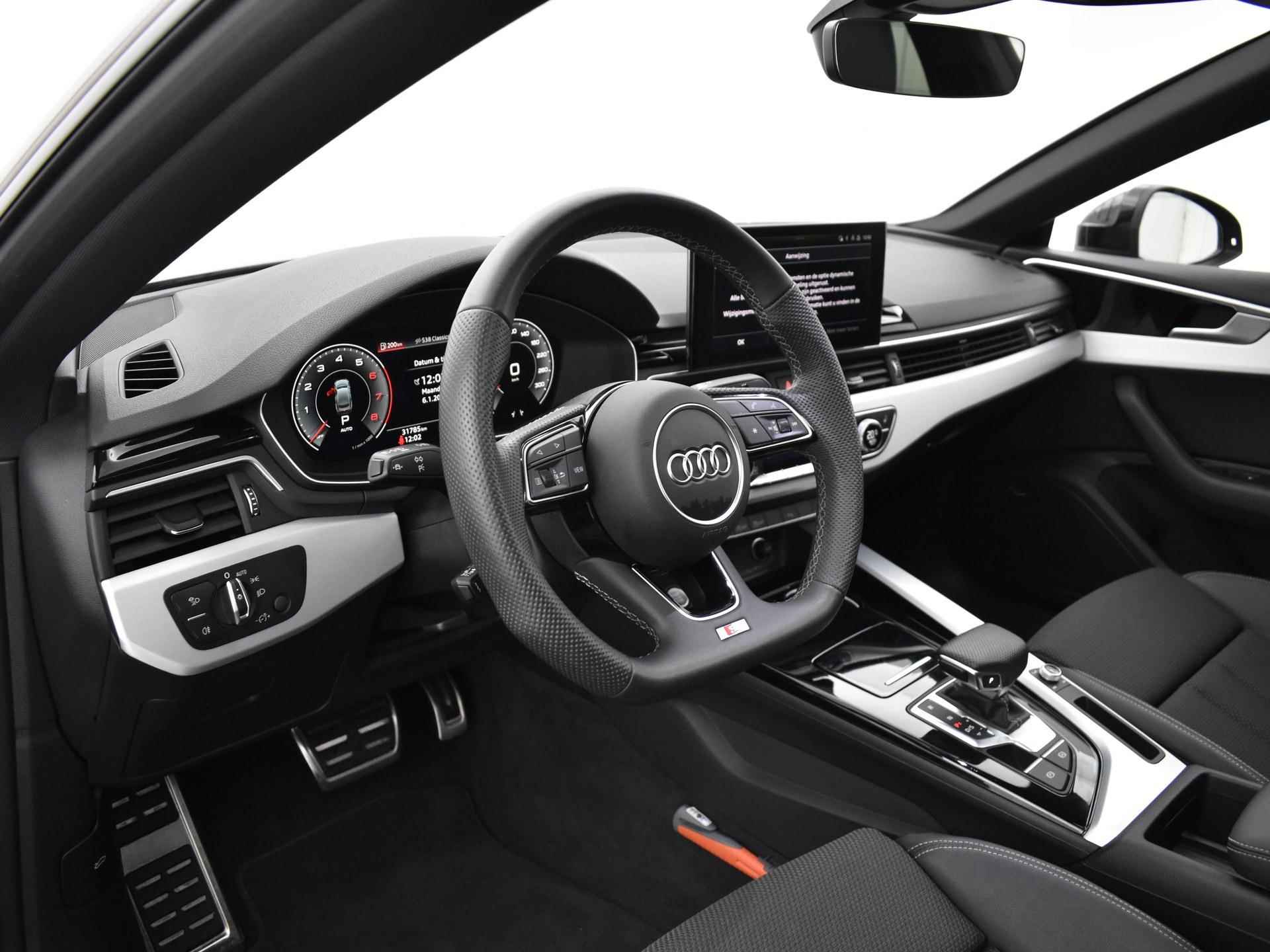 Audi A5 Sportback 35 Tfsi 150pk S-tronic S edition Competition · Panoramadak · Camera · 19'' LMV · Optiekpakket zwart plus · elek. inklapbare spiegels · stoelverwarming · Garantie t/m 29-04-2028 of 100.000km - 15/44