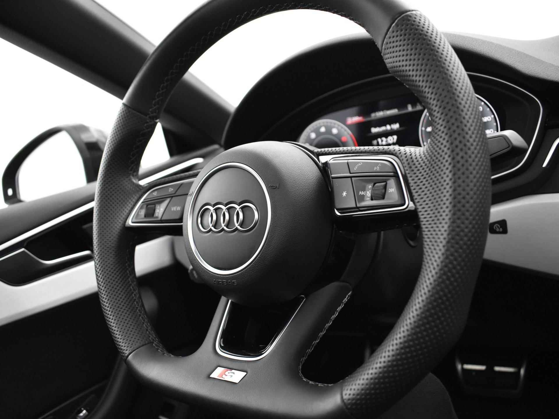 Audi A5 Sportback 35 Tfsi 150pk S-tronic S edition Competition · Panoramadak · Camera · 19'' LMV · Optiekpakket zwart plus · elek. inklapbare spiegels · stoelverwarming · Garantie t/m 29-04-2028 of 100.000km - 19/44