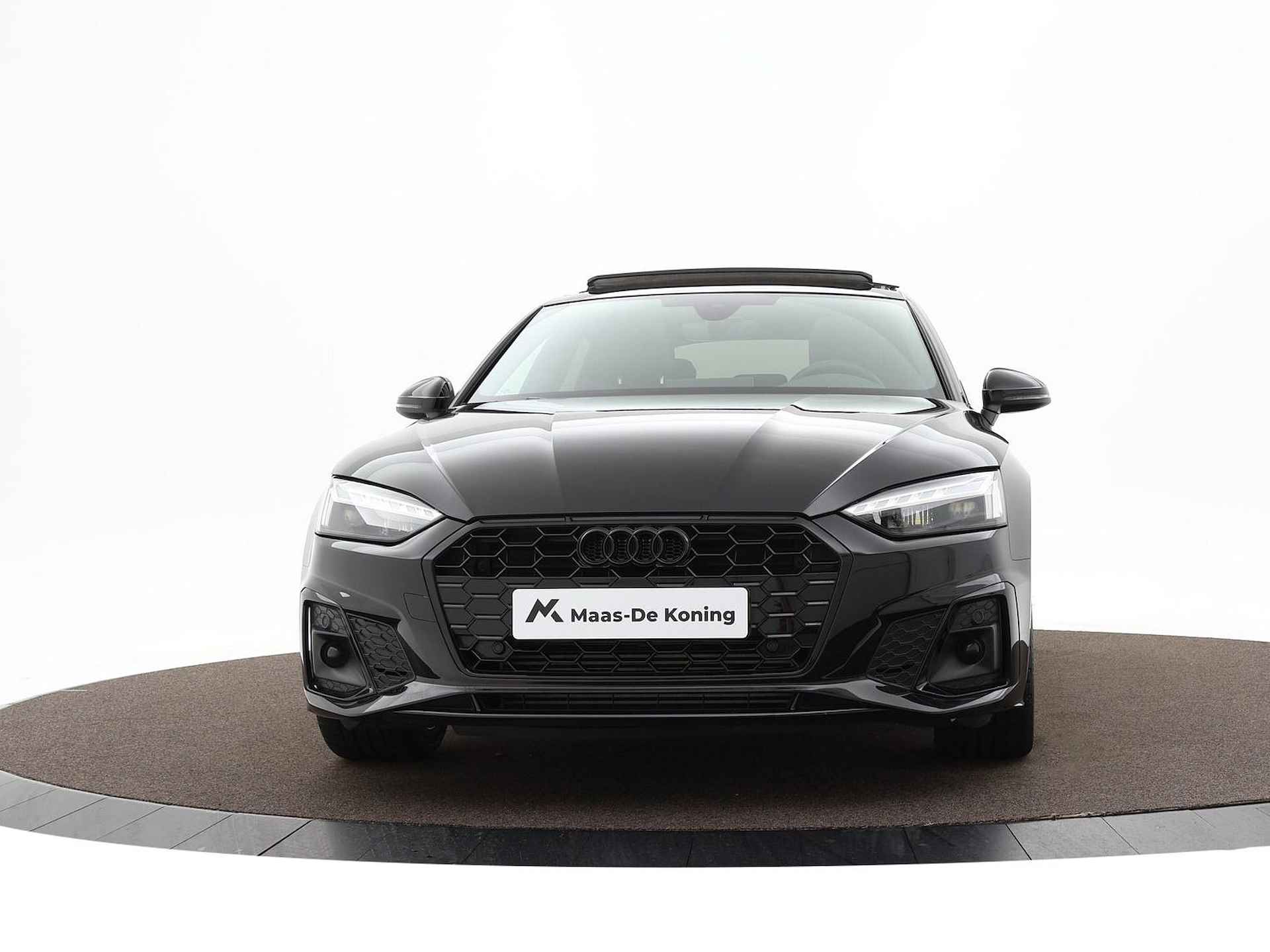 Audi A5 Sportback 35 Tfsi 150pk S-tronic S edition Competition · Panoramadak · Camera · 19'' LMV · Optiekpakket zwart plus · elek. inklapbare spiegels · stoelverwarming · Garantie t/m 29-04-2028 of 100.000km - 23/44