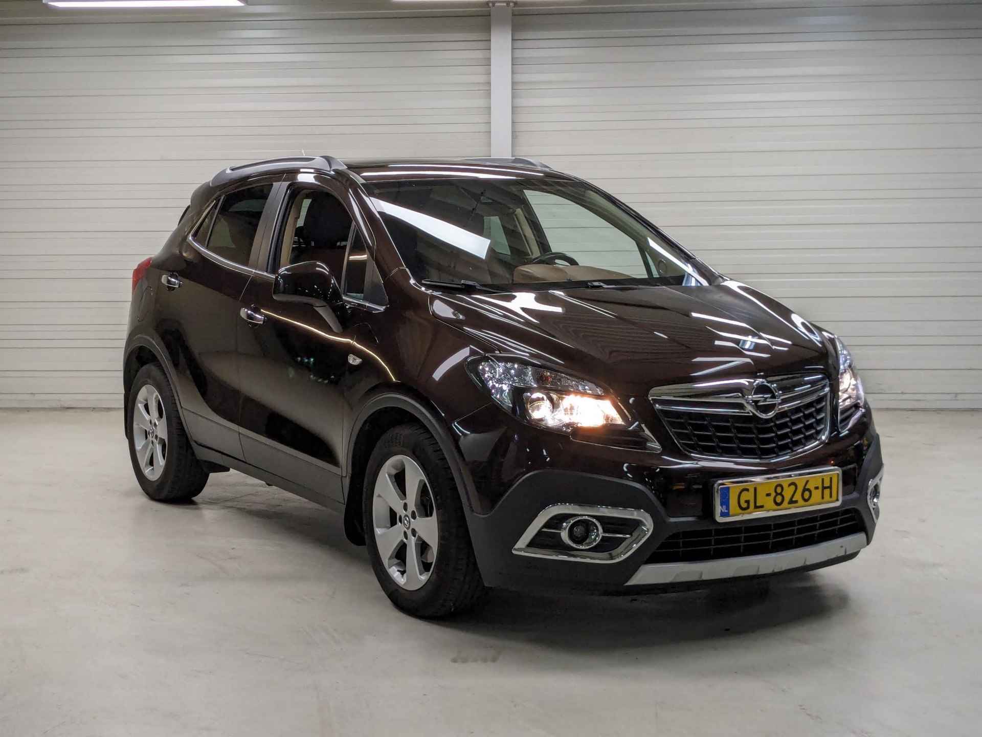 Opel Mokka 1.4 T Cosmo / Schuif-/Kanteldak / Achteruitrijcamera / Stuur- en Stoelverwarming - 16/38