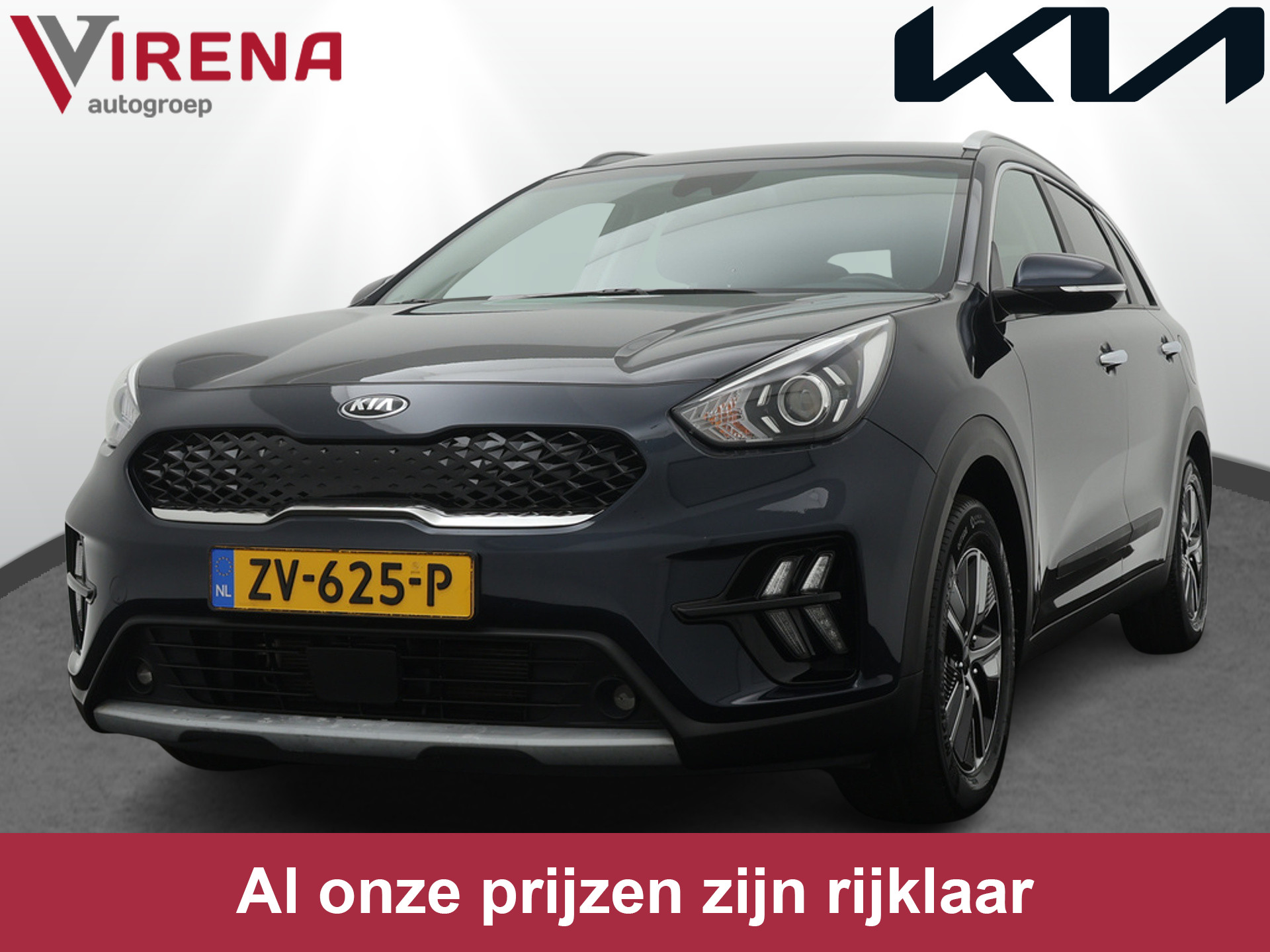 Kia Niro 1.6 GDi Hybrid DynamicLine - Apple CarPlay/Android Auto - Trekhaak - Cruise Control - Achteruitrijcamera - Fabrieksgarantie tot 08-2026